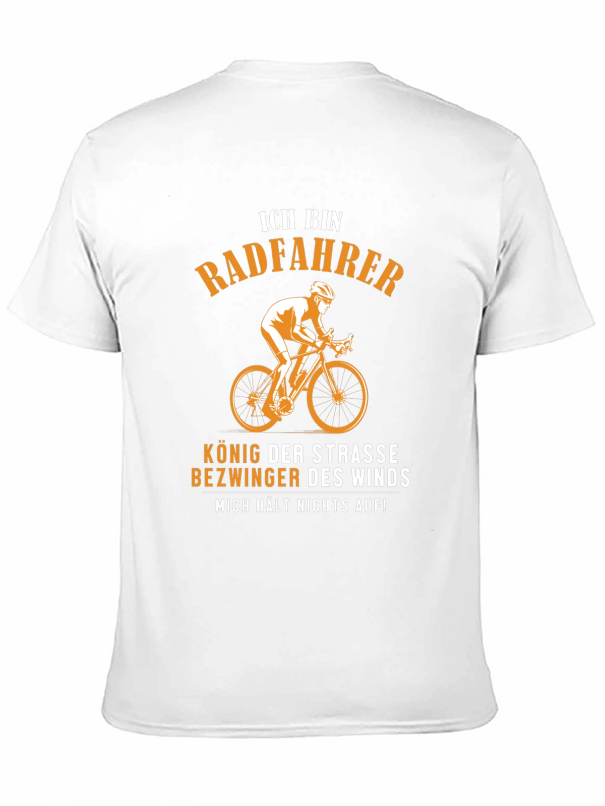 Funny German Biker T-Shirt - Ich Bin Radfahrer