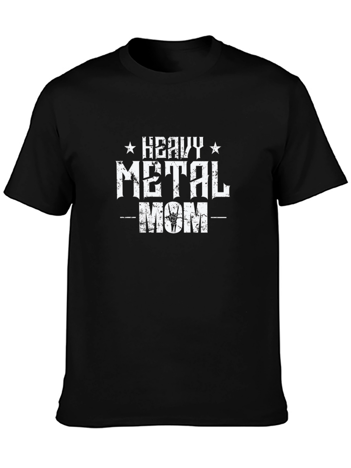 Heavy Metal Mom Graphic Tee - Black T-Shirt
