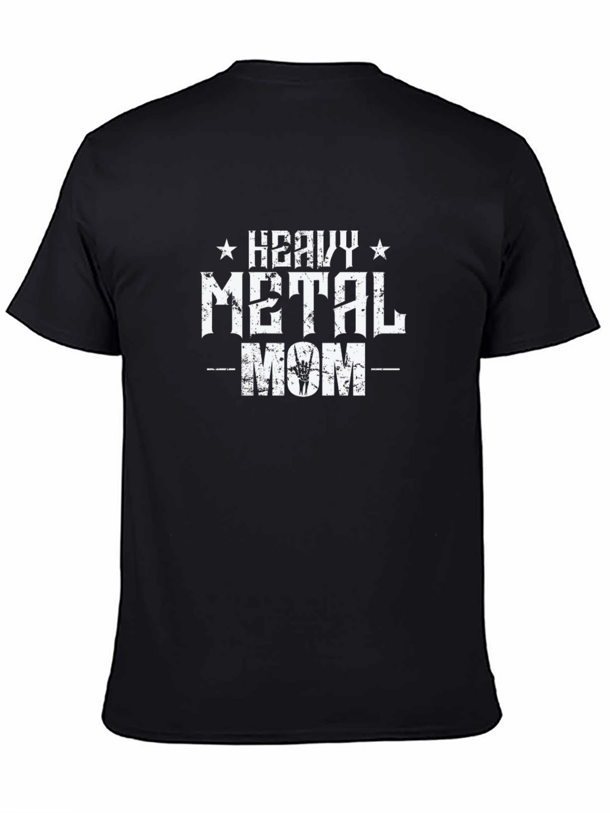 Heavy Metal Mom Graphic Tee - Black T-Shirt