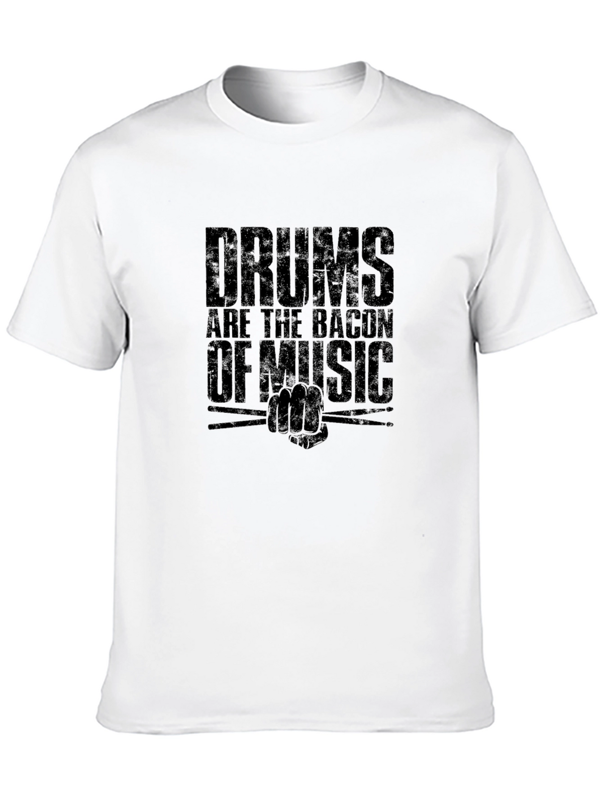 Drums are the Bacon of Music Graphic T-Shirt
