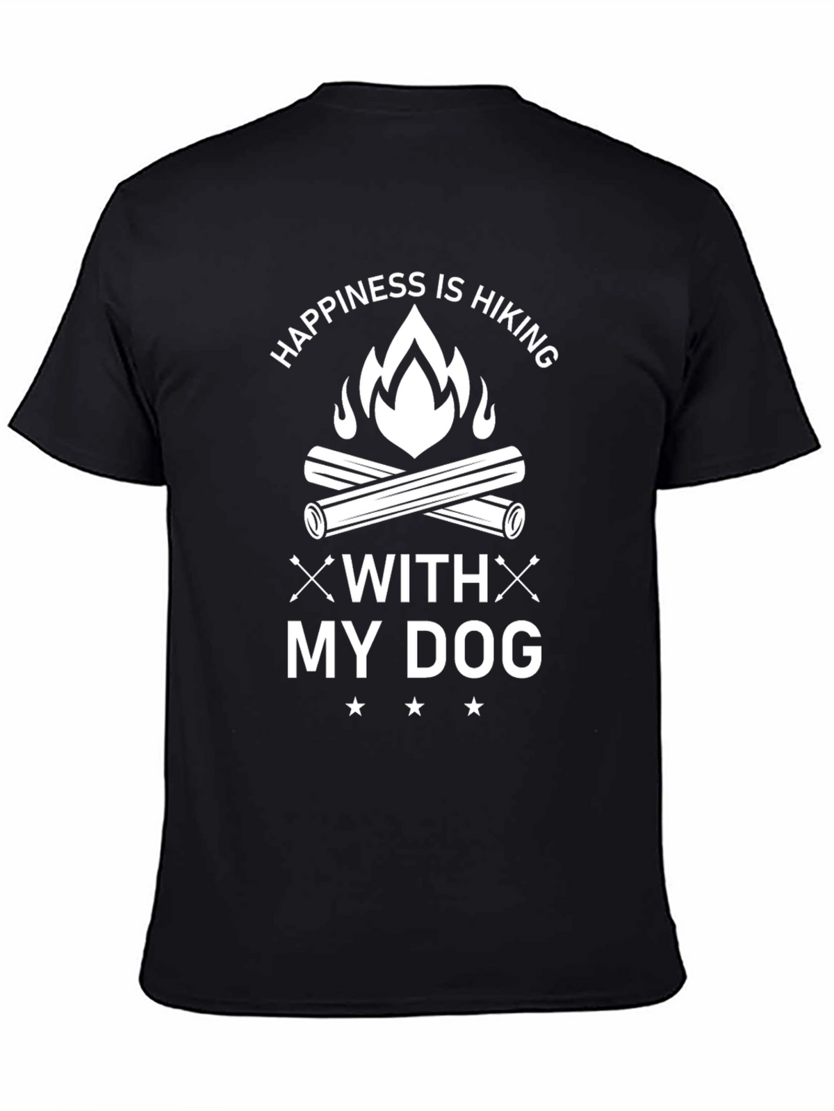 Hiking with My Dog Graphic Tee