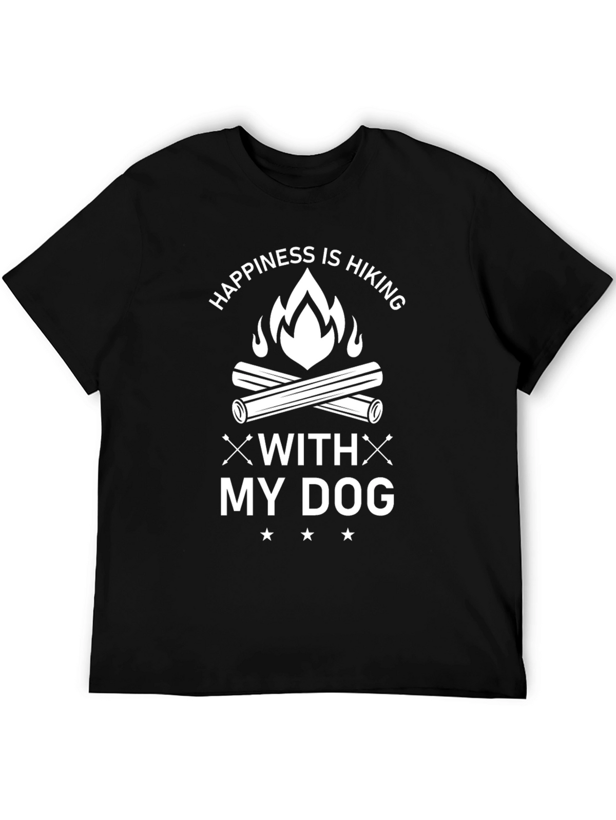 Hiking with My Dog Graphic Tee