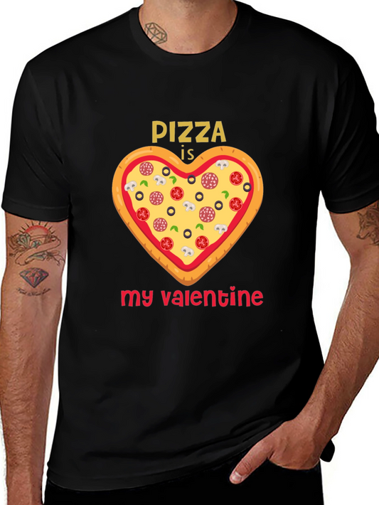 Pizza is My Valentine Graphic Tee