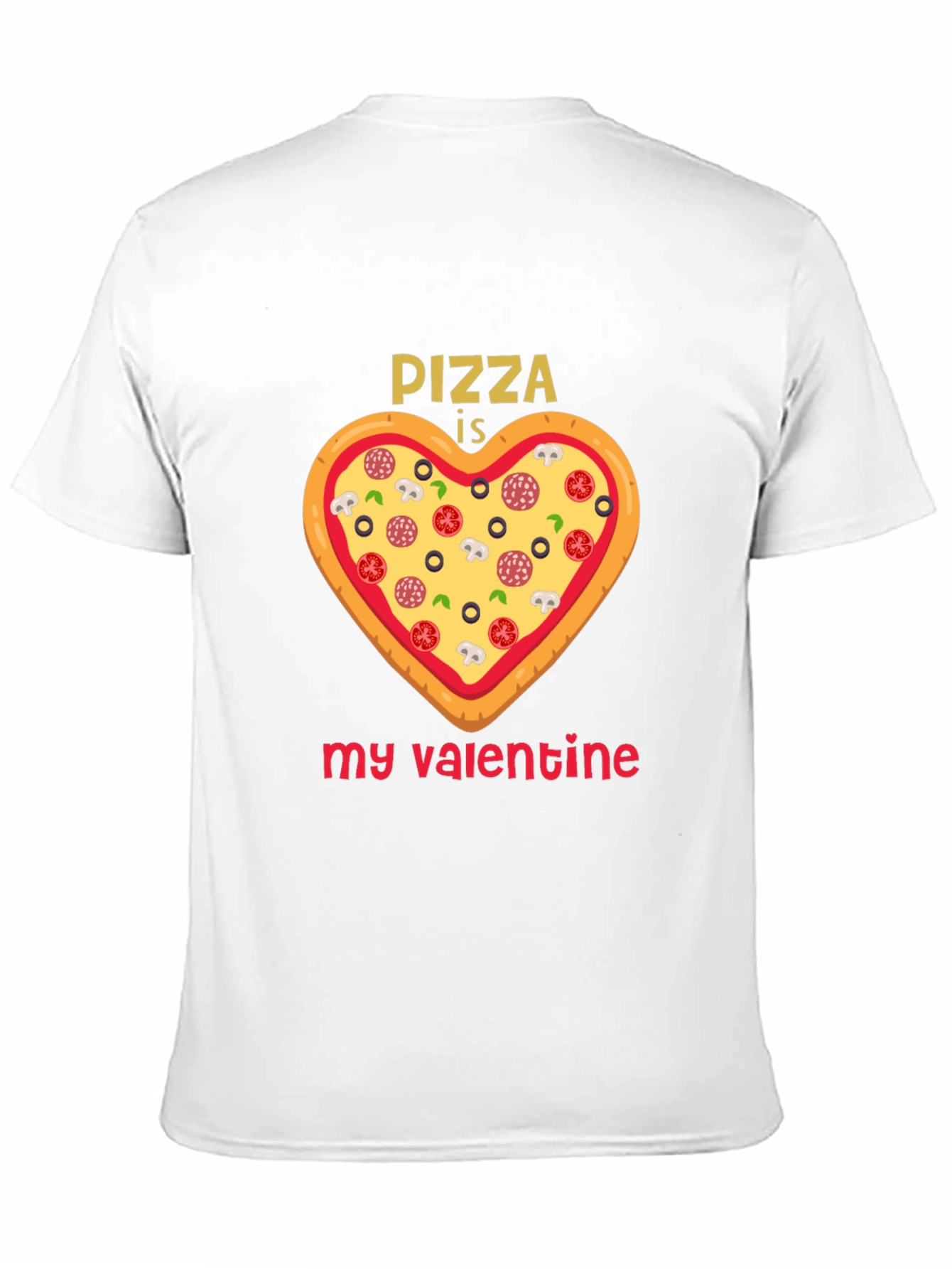 Pizza is My Valentine Graphic Tee