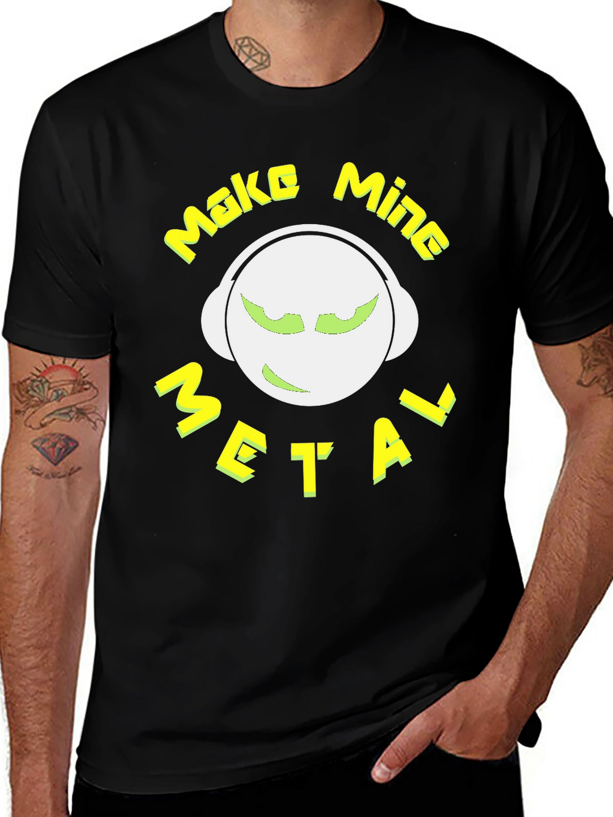 Make Mine Metal Graphic Tee