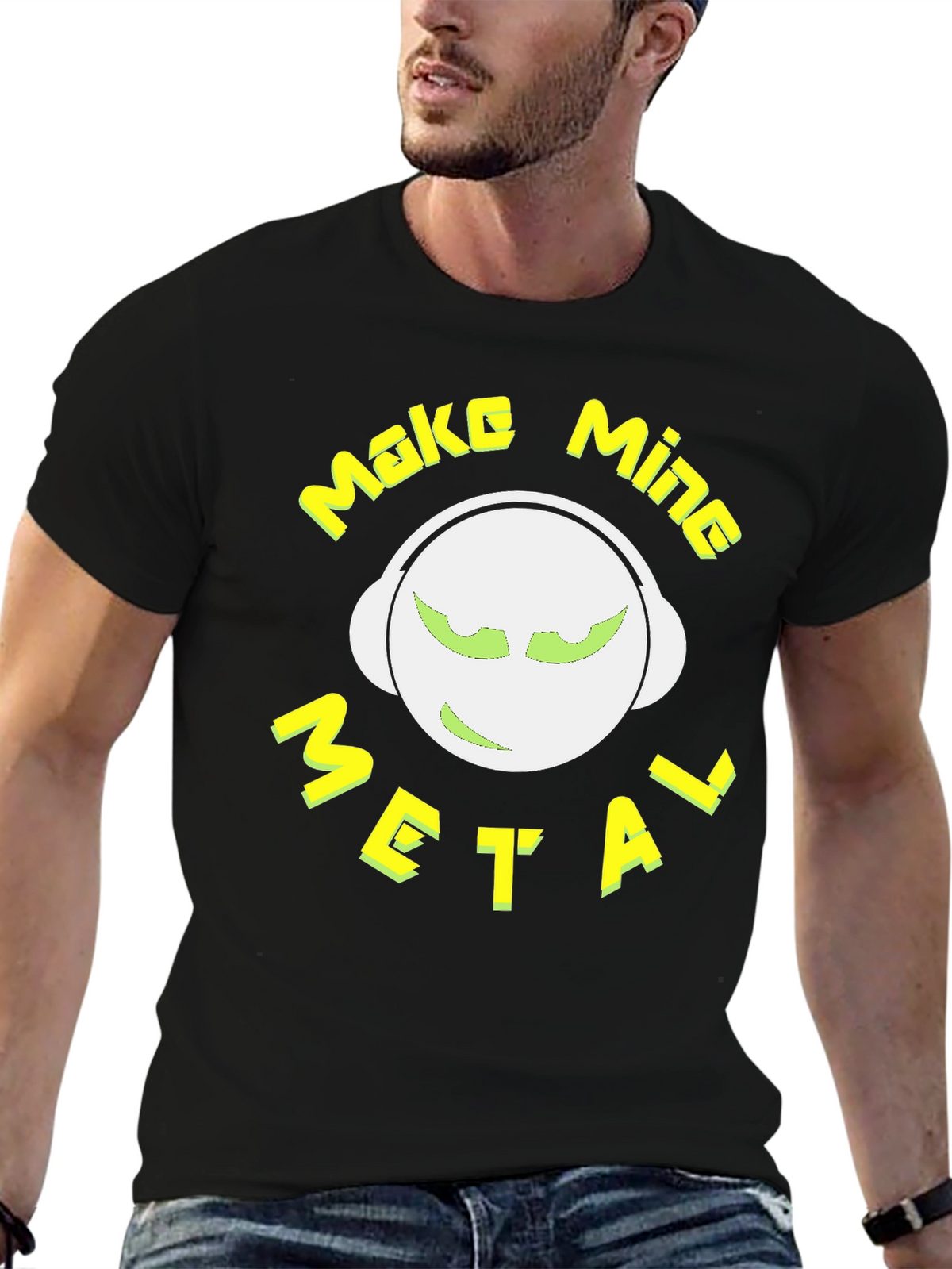 Make Mine Metal Graphic Tee