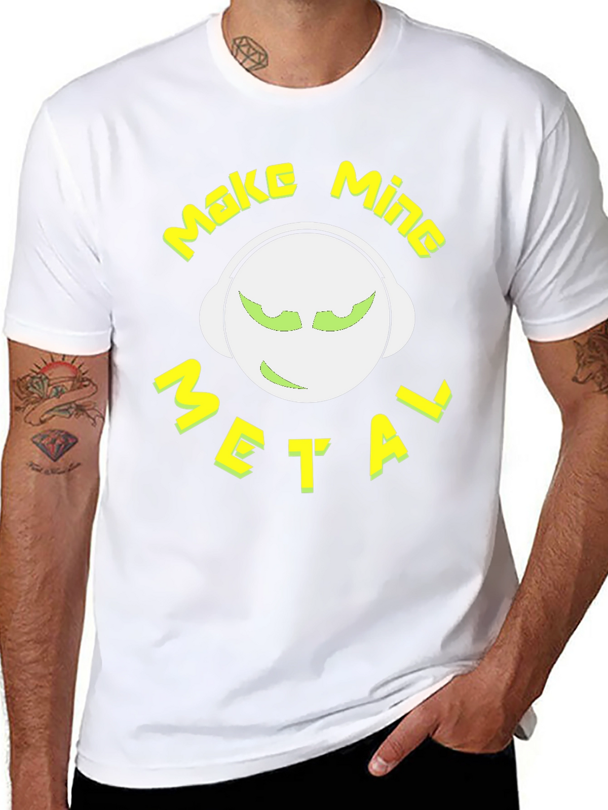 Make Mine Metal Graphic Tee