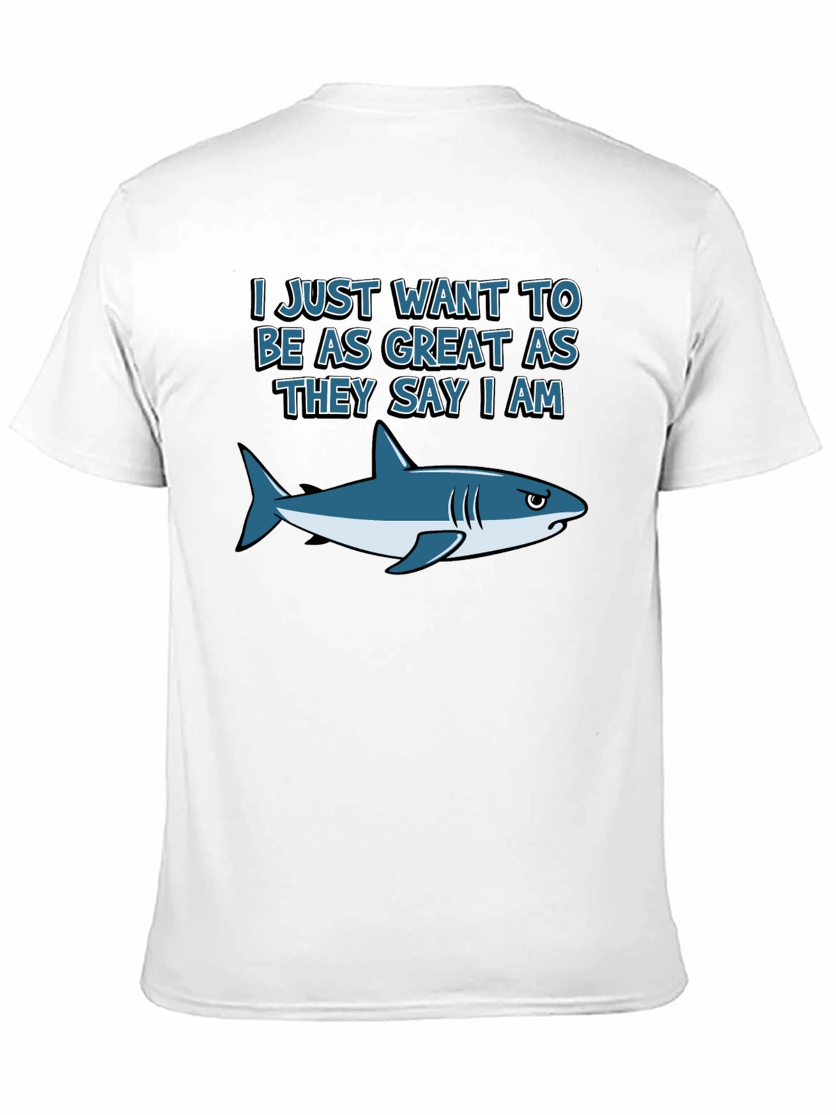 Great White Shark Graphic T-Shirt - Funny Tee