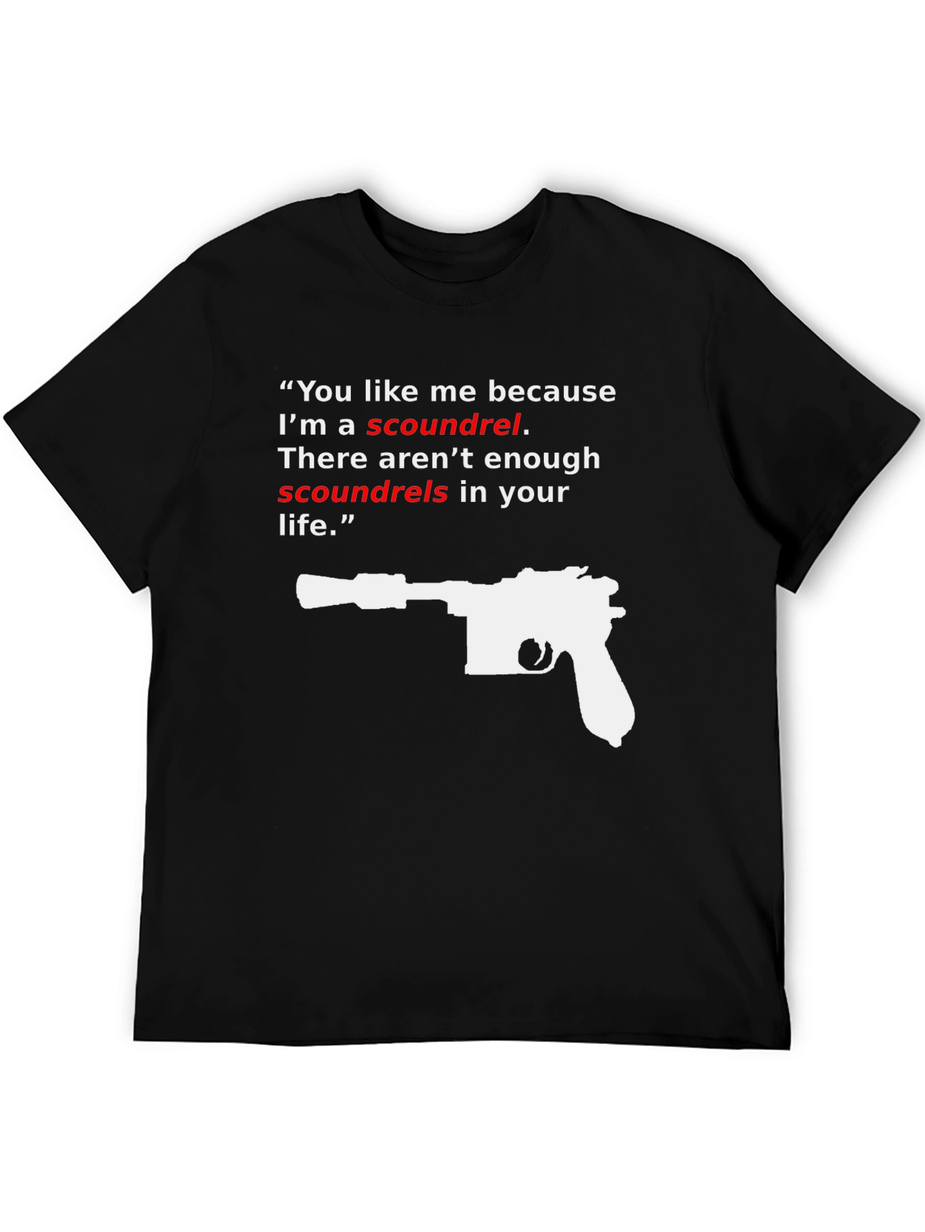Scoundrel T-Shirt - Han Solo Inspired Tee