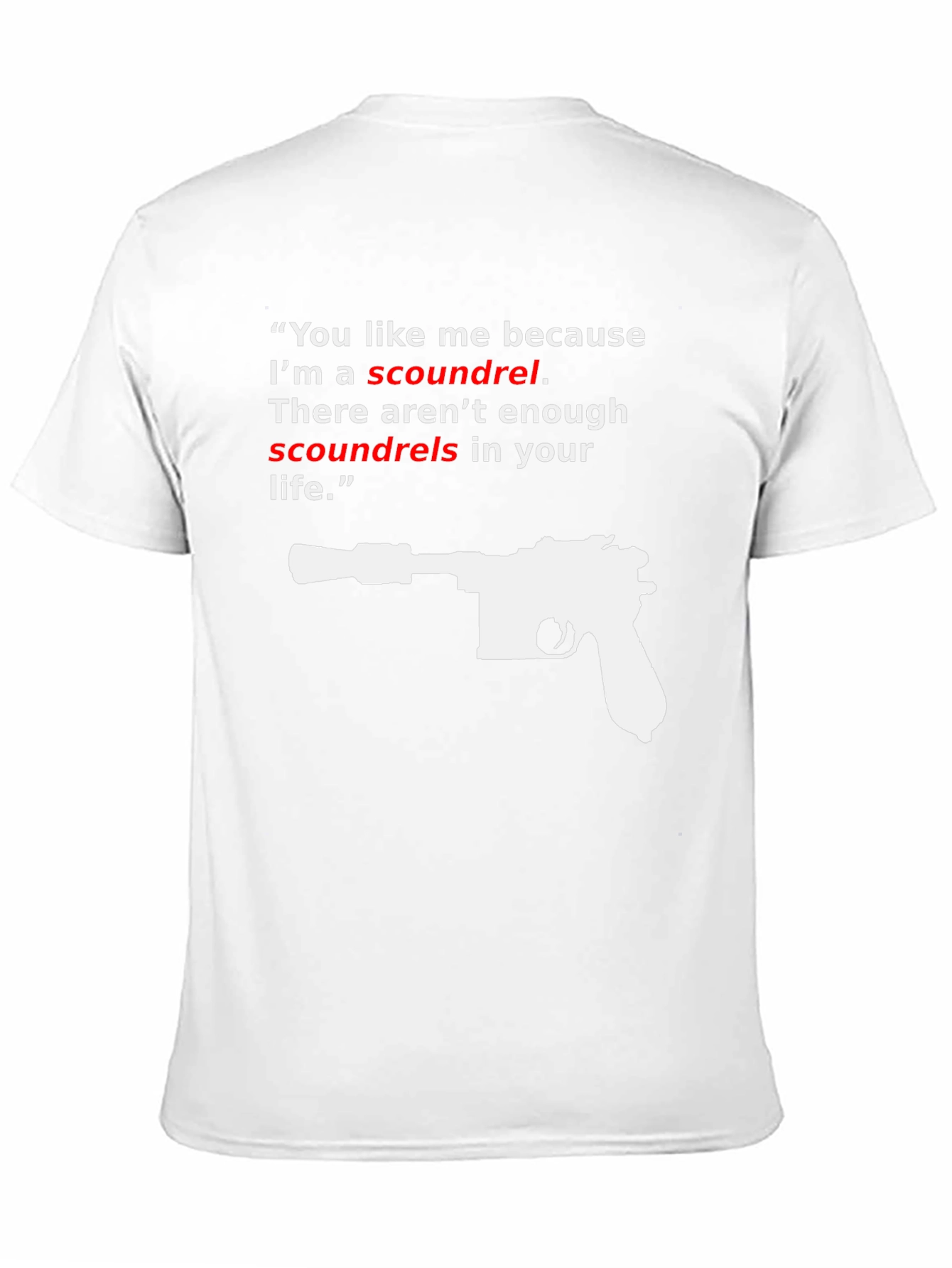 Scoundrel T-Shirt - Han Solo Inspired Tee