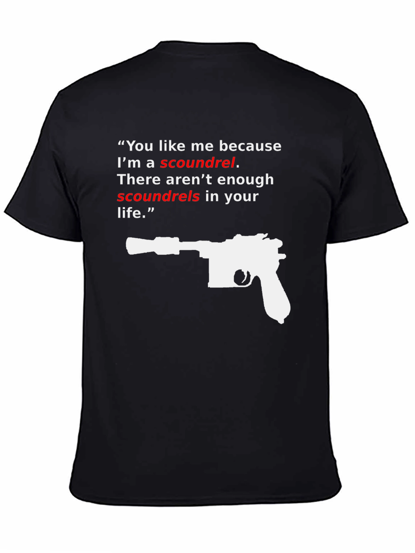 Scoundrel T-Shirt - Han Solo Inspired Tee