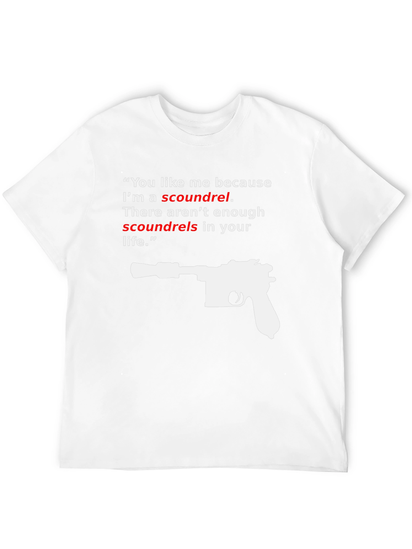 Scoundrel T-Shirt - Han Solo Inspired Tee
