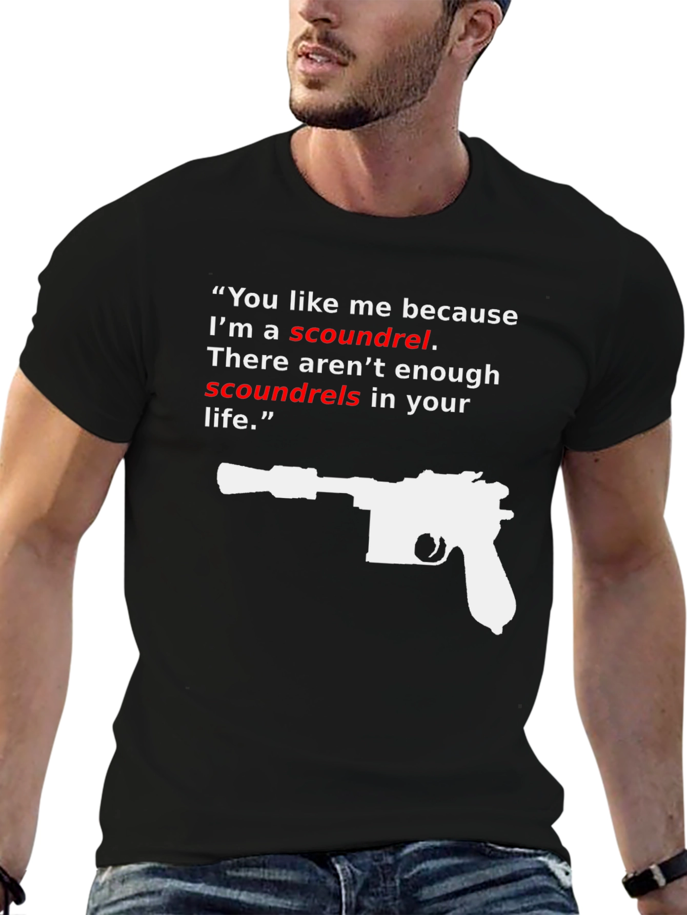 Scoundrel T-Shirt - Han Solo Inspired Tee