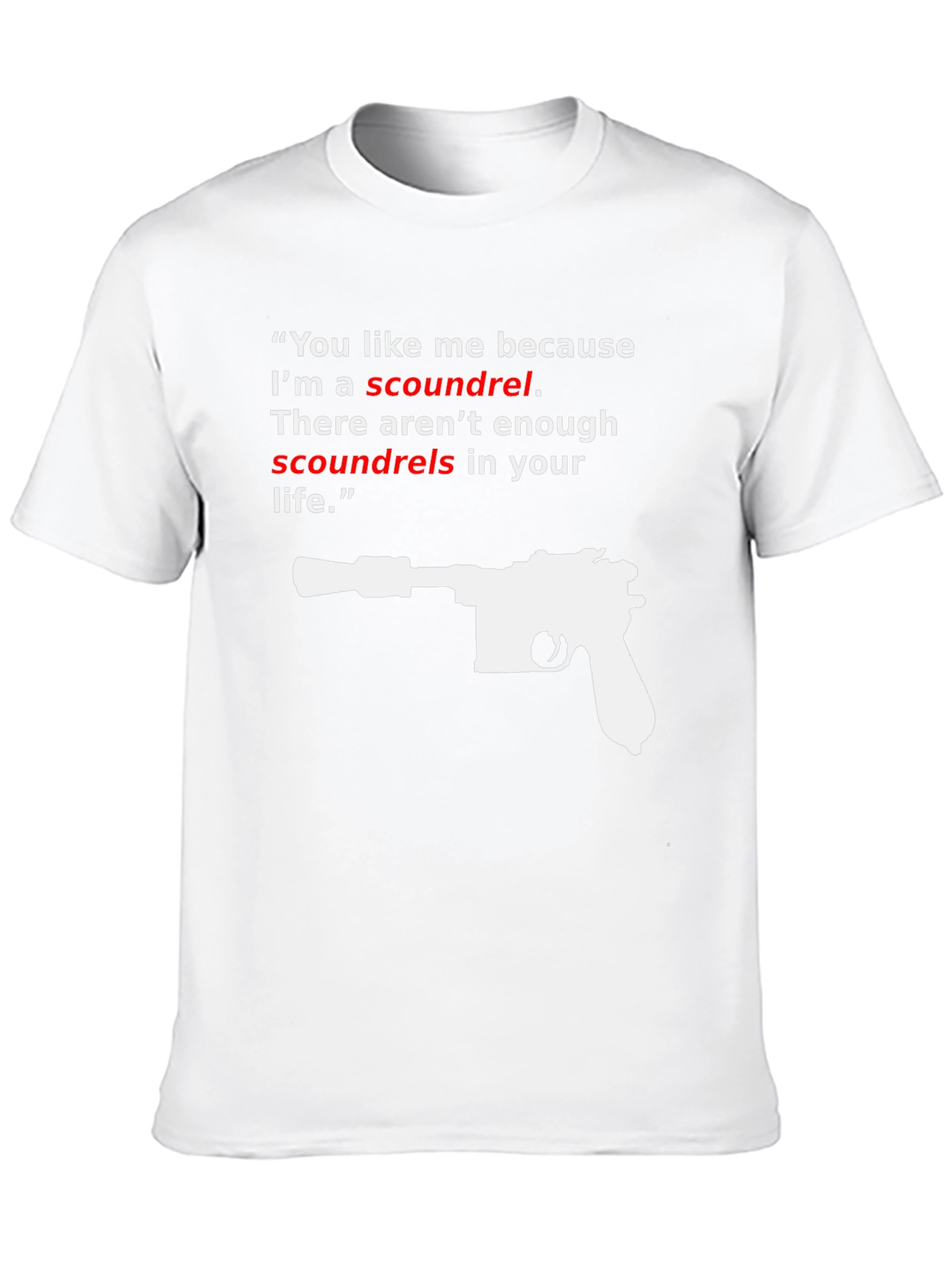 Scoundrel T-Shirt - Han Solo Inspired Tee
