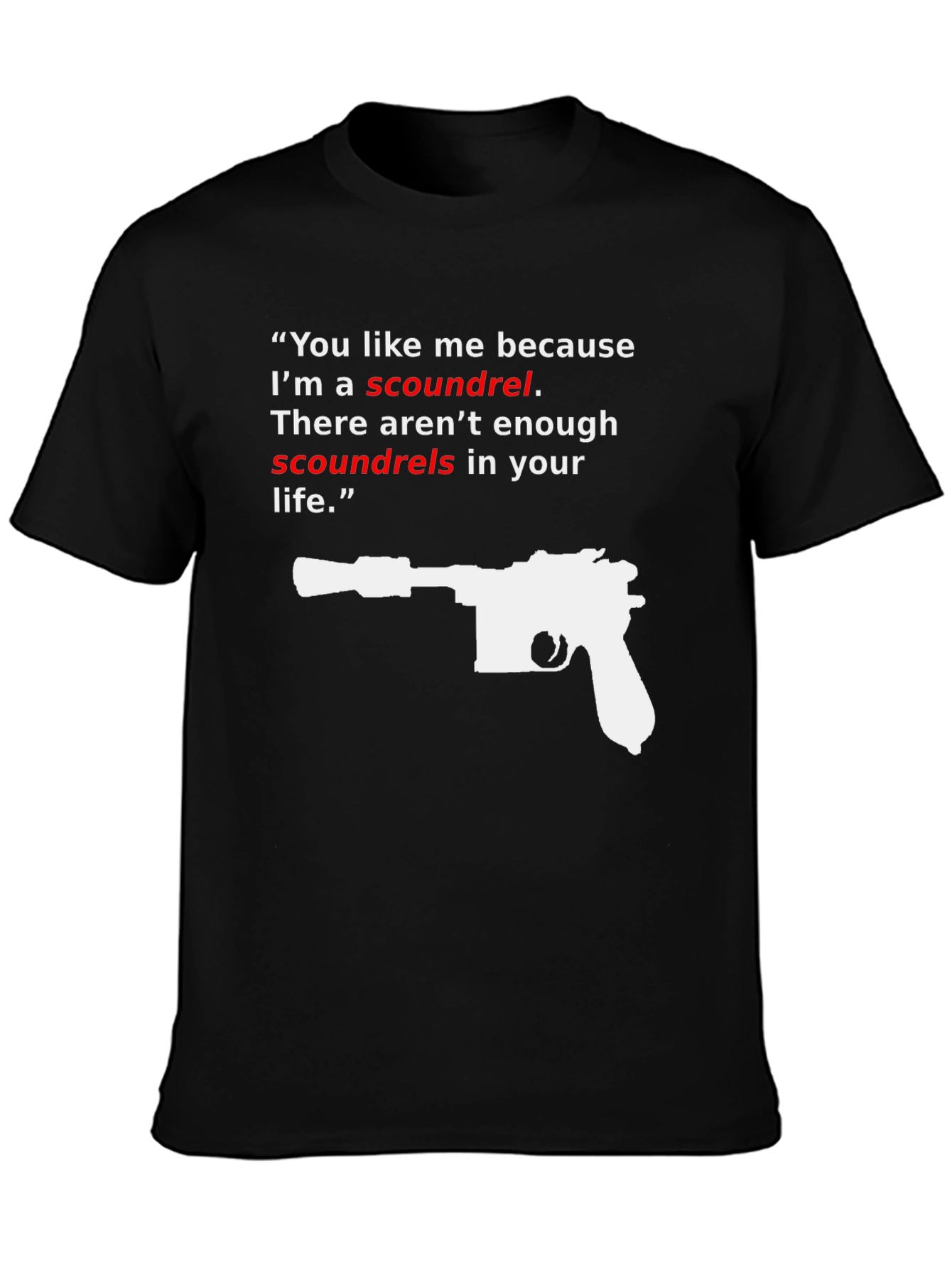 Scoundrel T-Shirt - Han Solo Inspired Tee