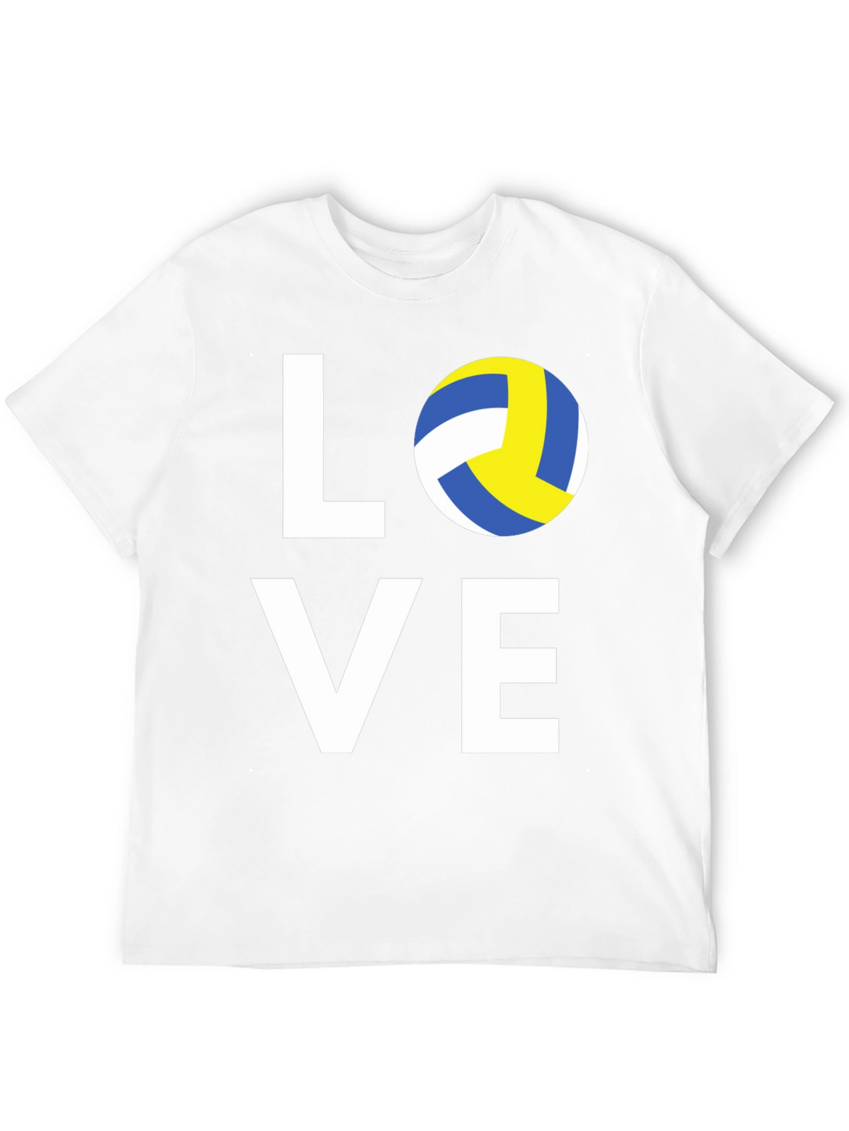 Love Volleyball Graphic Tee - Black