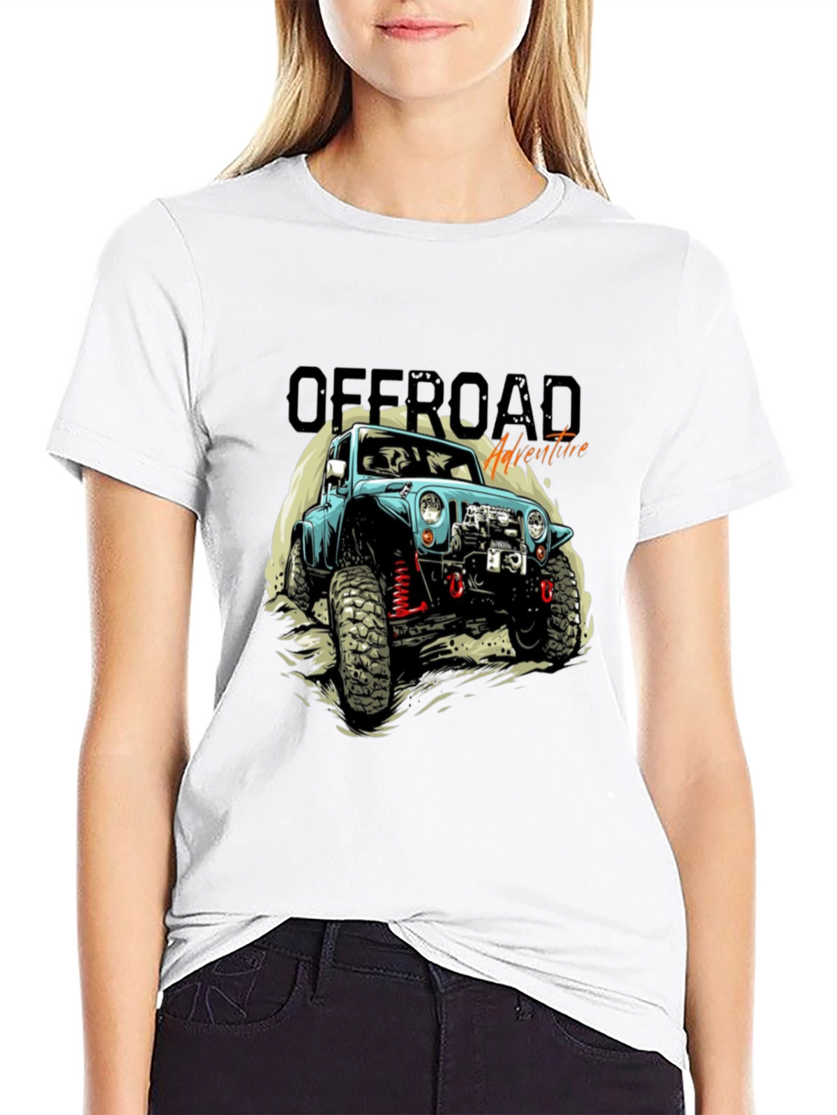 Offroad Adventure T-Shirt - Jeep Graphic Tee