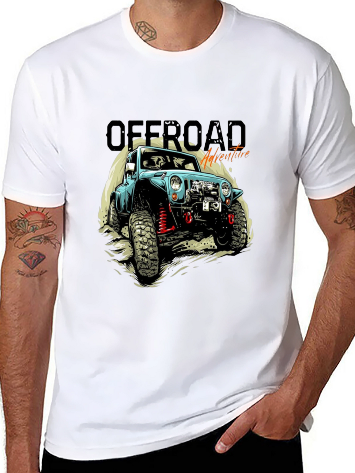 Offroad Adventure T-Shirt - Jeep Graphic Tee