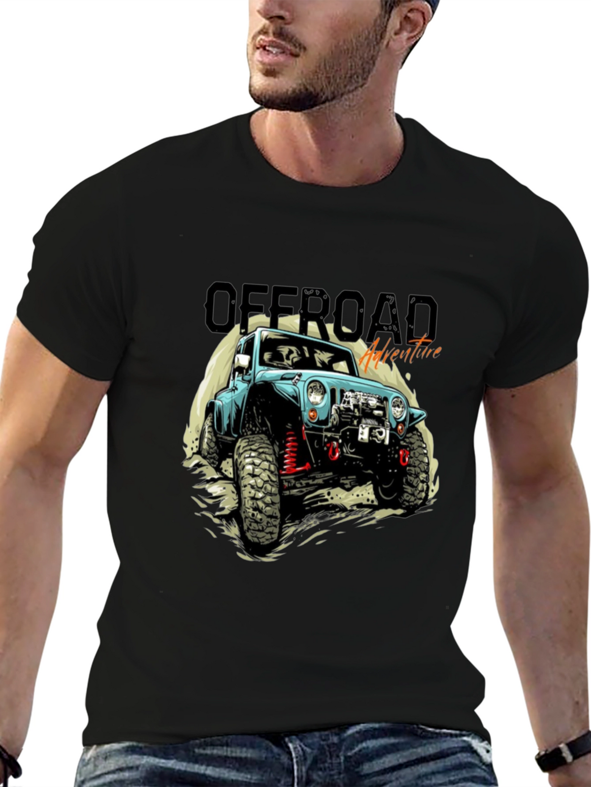 Offroad Adventure T-Shirt - Jeep Graphic Tee
