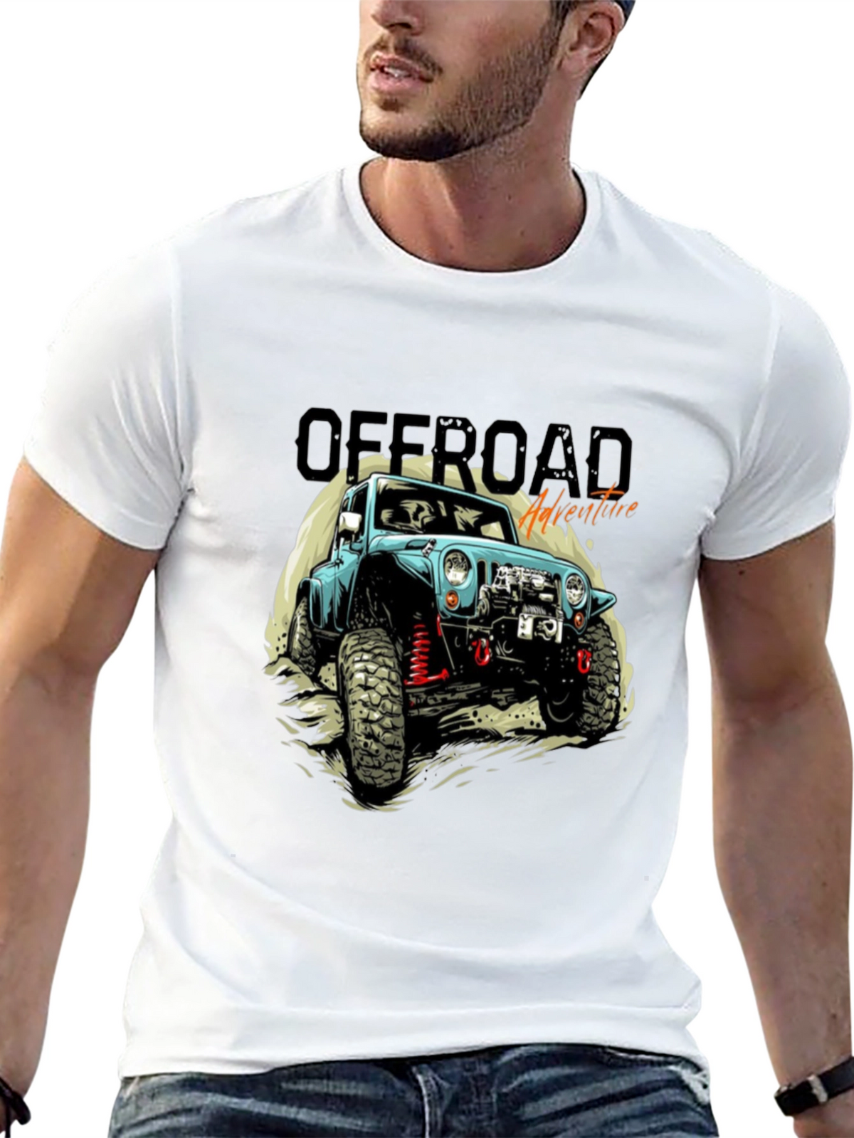 Offroad Adventure T-Shirt - Jeep Graphic Tee