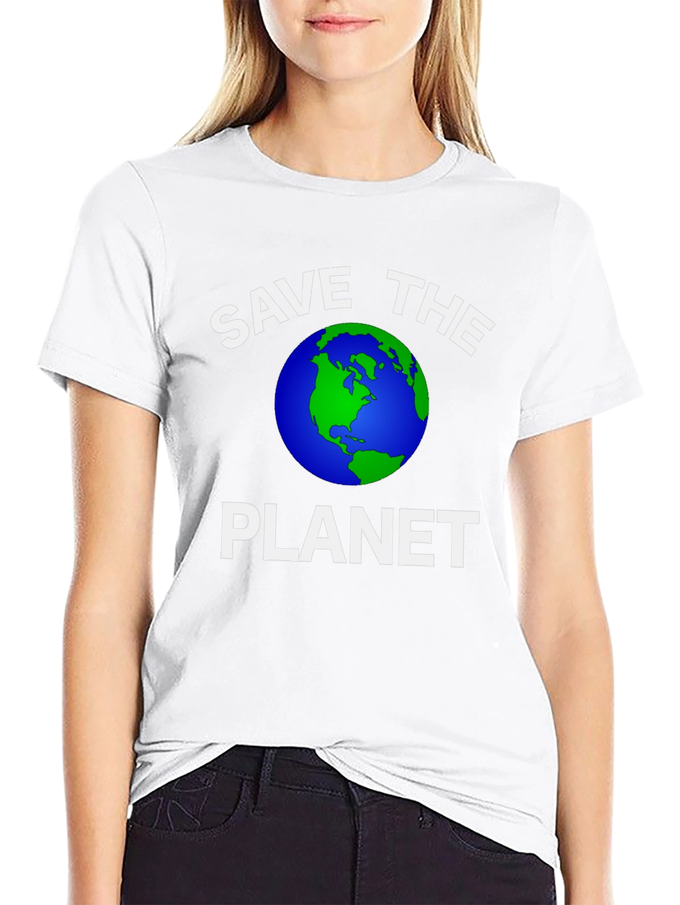 Save the Planet T-Shirt - Black