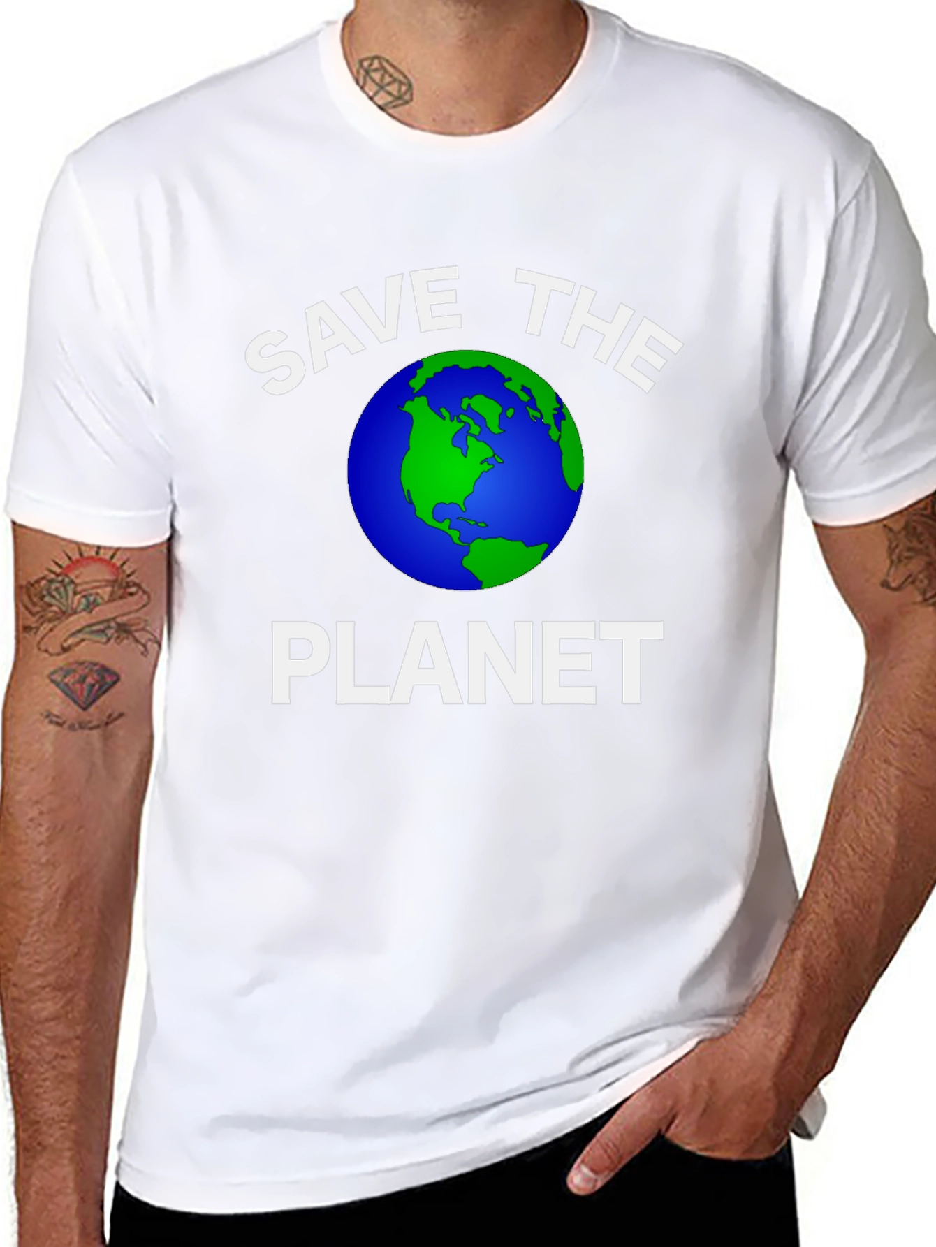 Save the Planet T-Shirt - Black