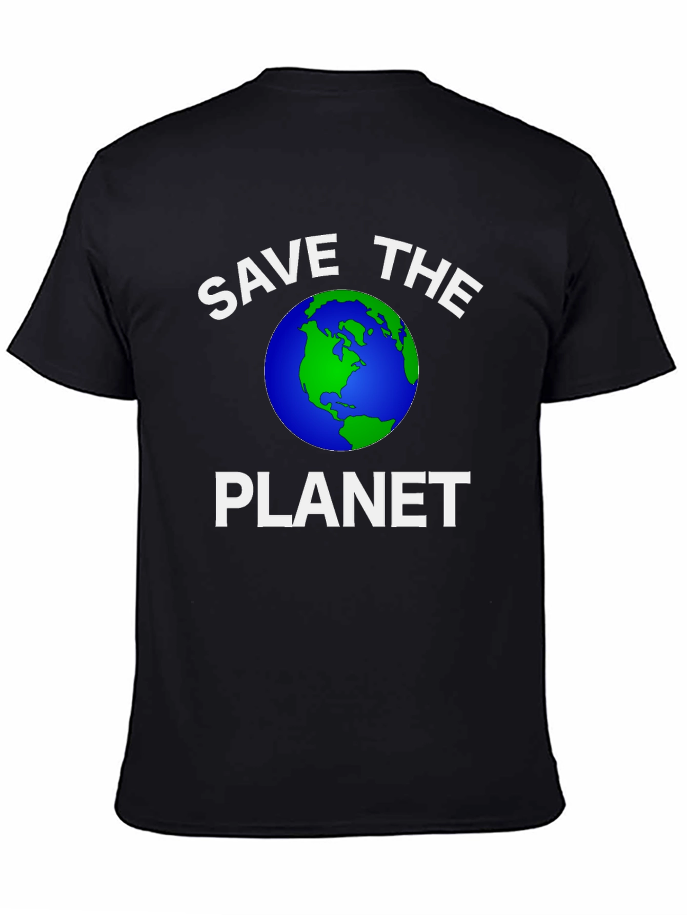 Save the Planet T-Shirt - Black
