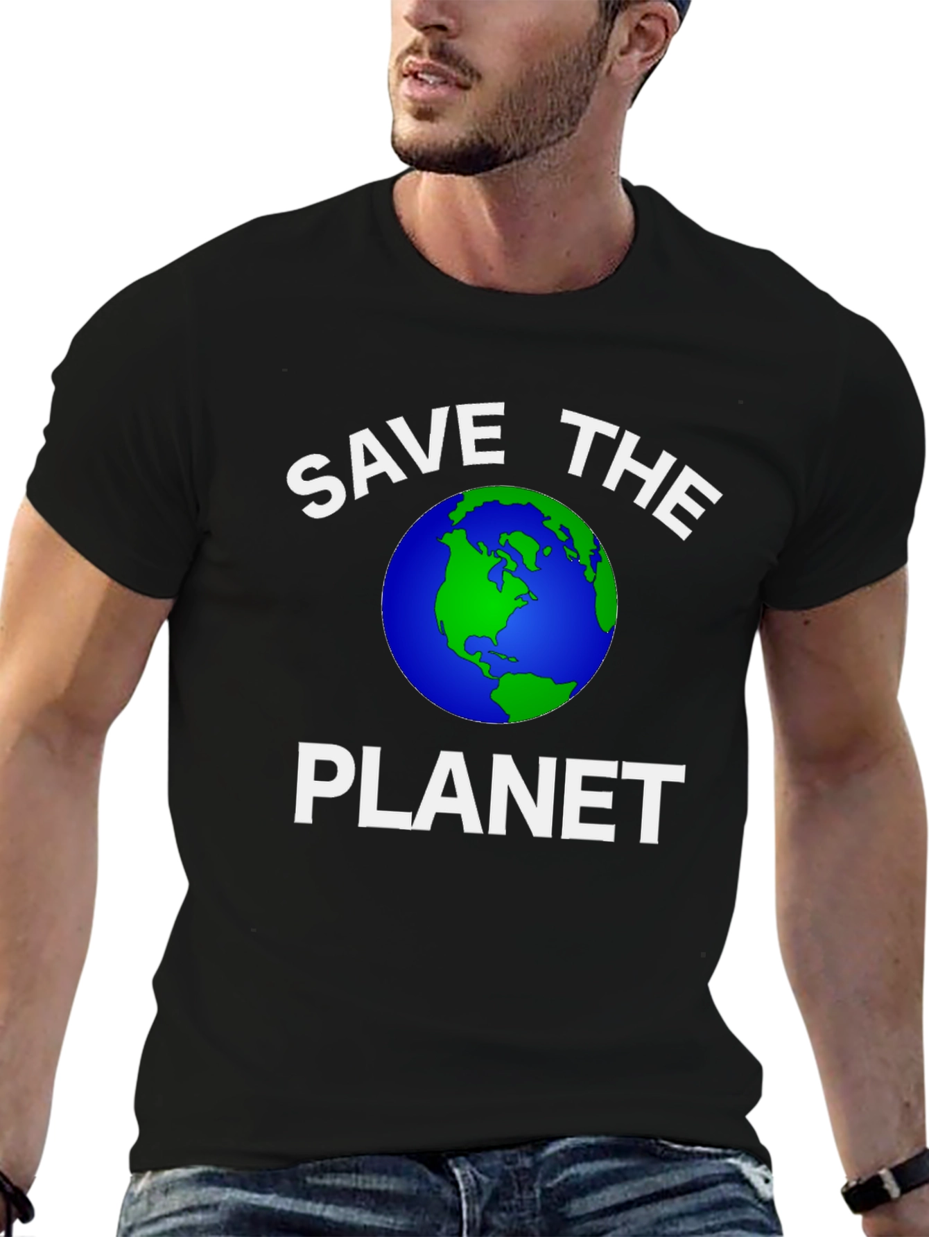 Save the Planet T-Shirt - Black