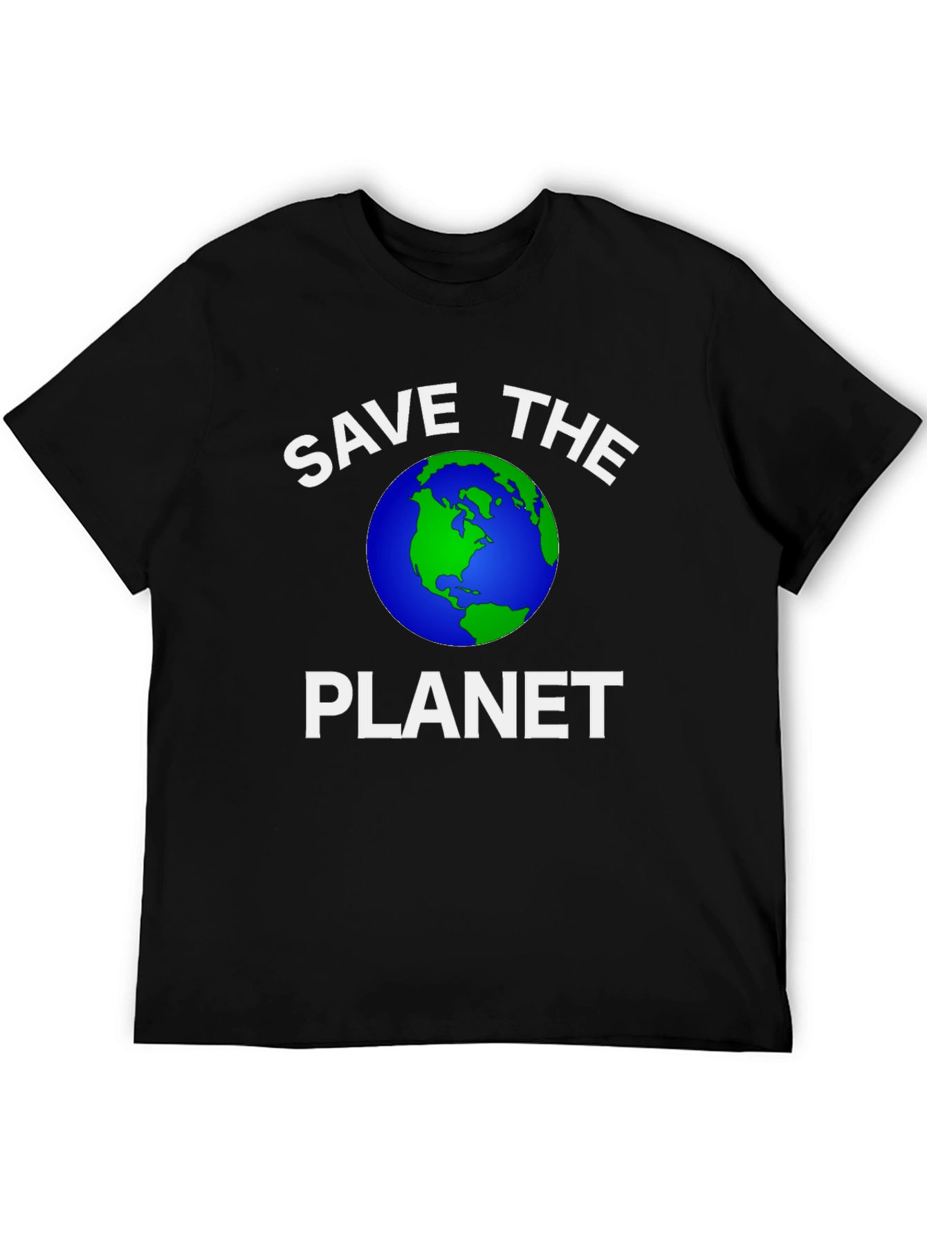 Save the Planet T-Shirt - Black