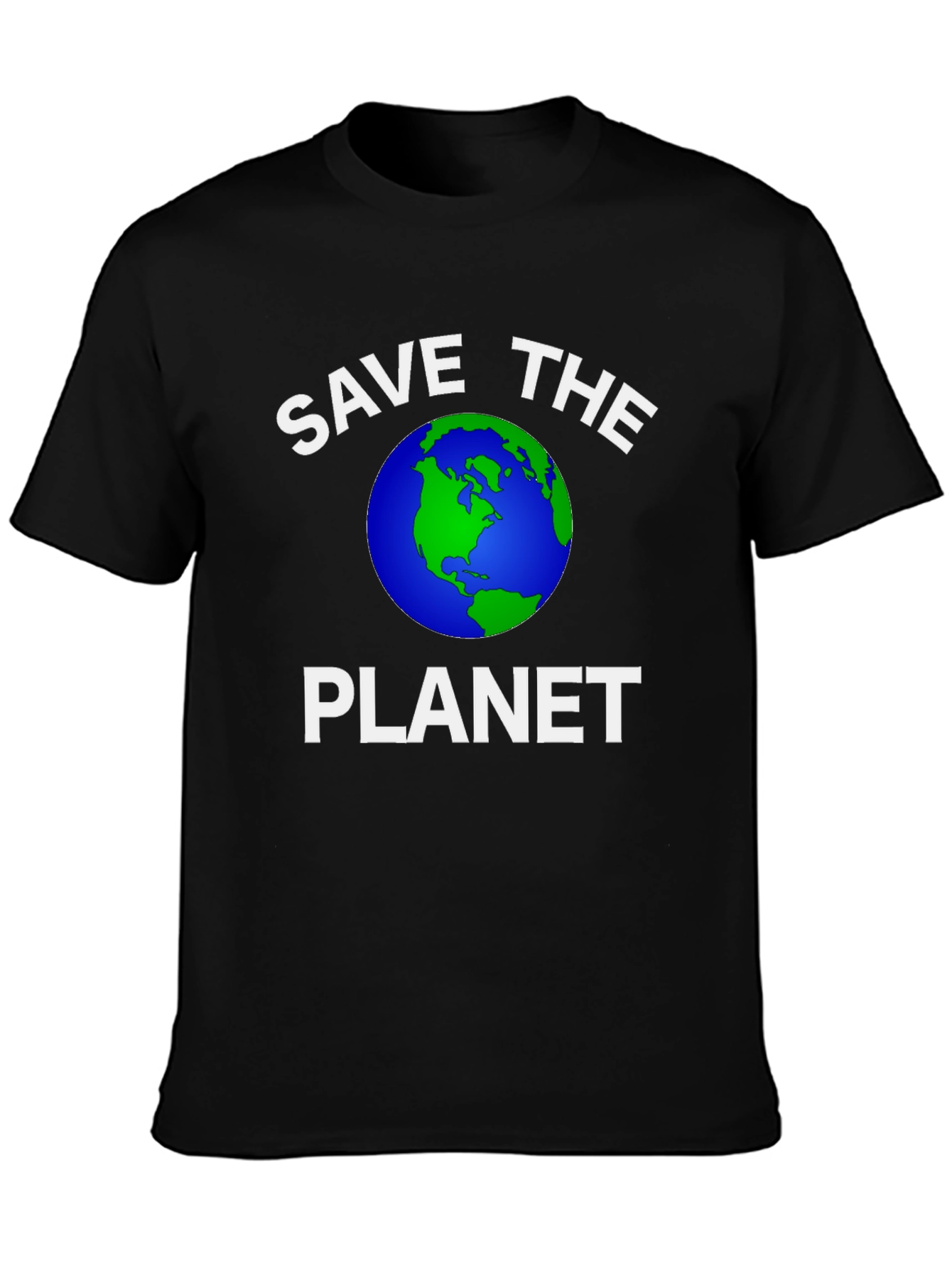 Save the Planet T-Shirt - Black