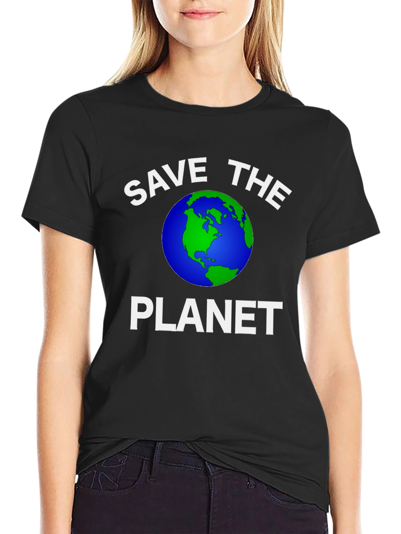 Save the Planet T-Shirt - Black