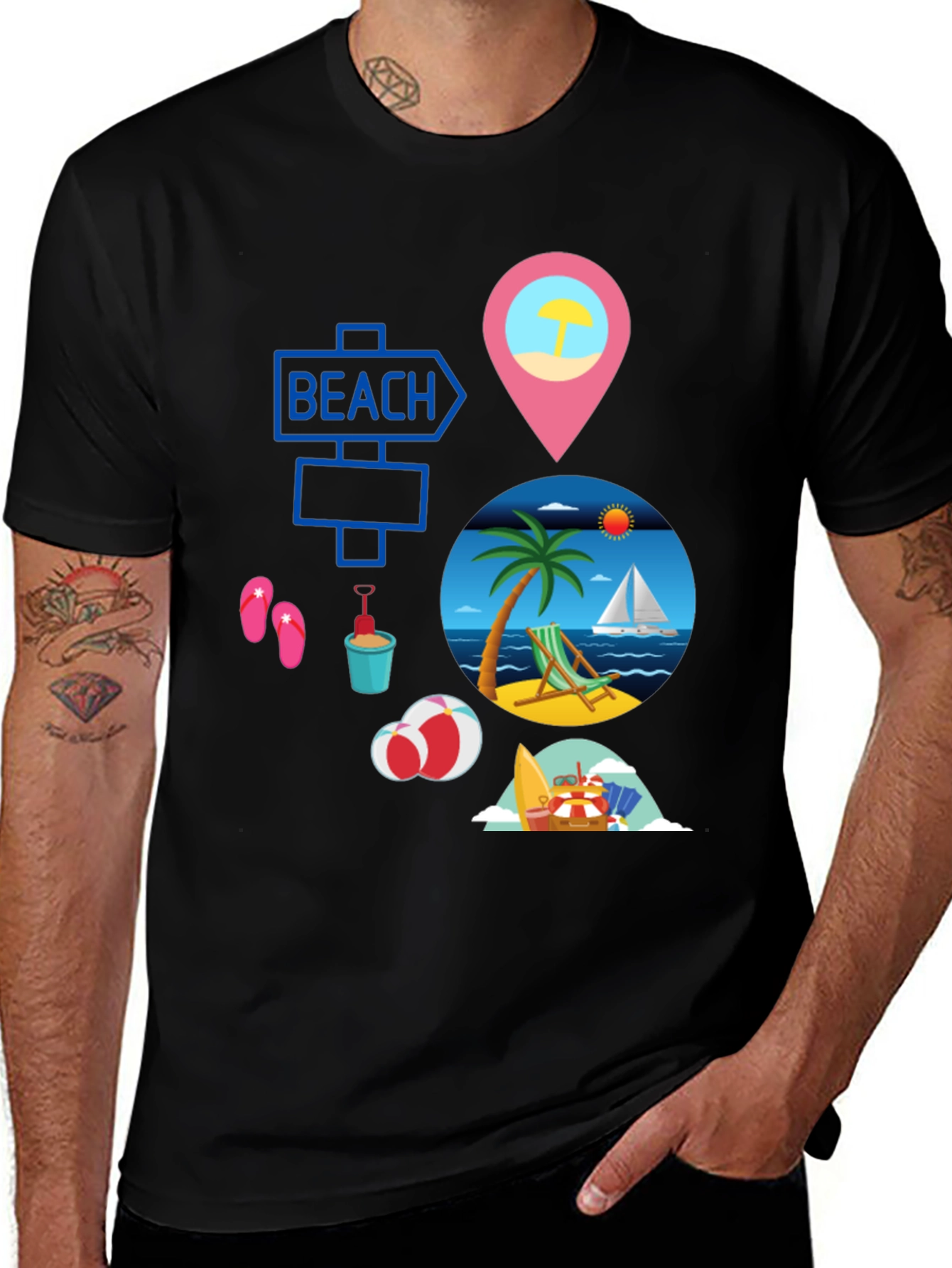 Beach Vibes T-Shirt - Summer Ready!