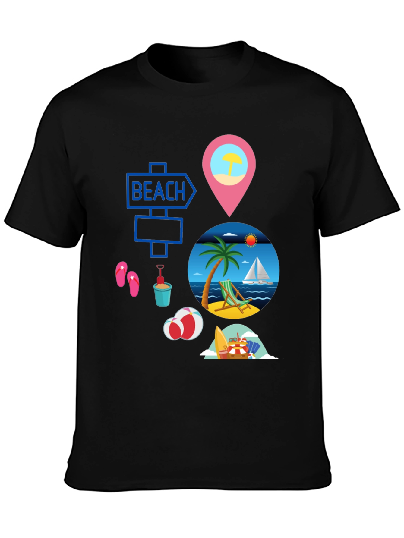 Beach Vibes T-Shirt - Summer Ready!