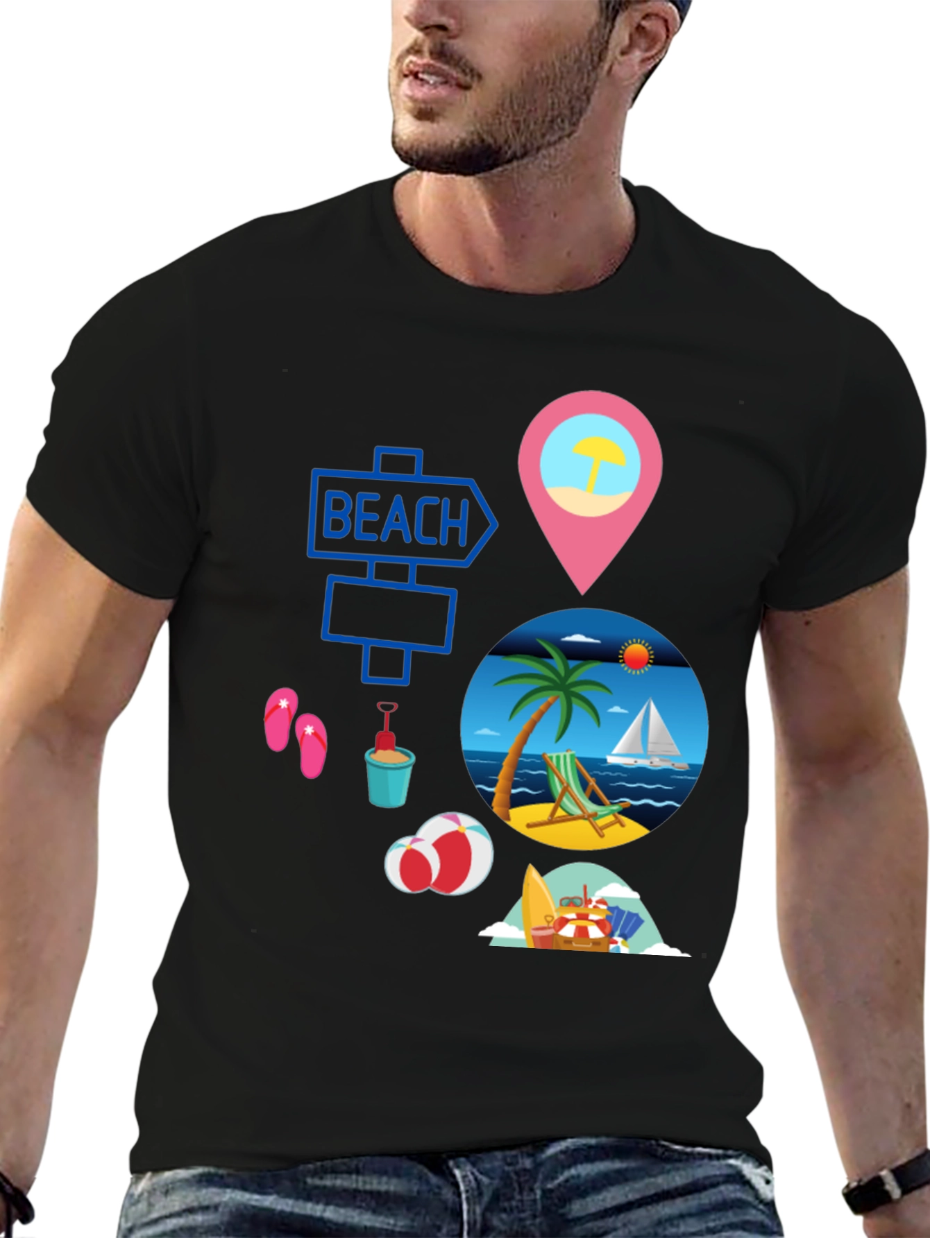 Beach Vibes T-Shirt - Summer Ready!