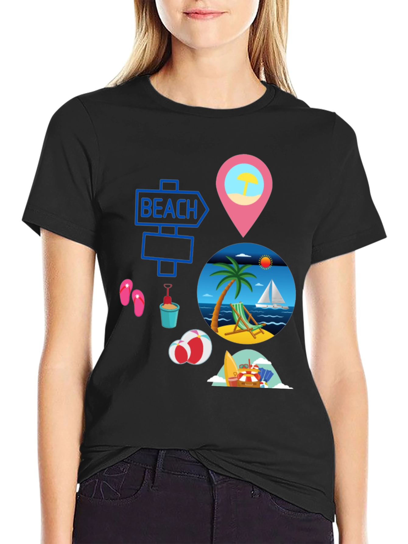 Beach Vibes T-Shirt - Summer Ready!
