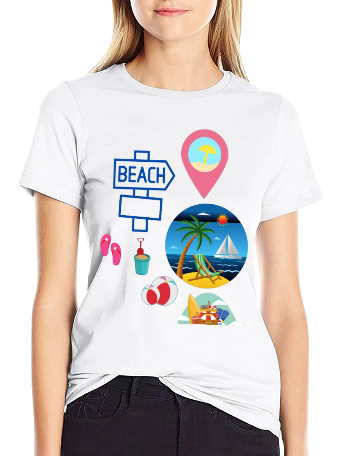 Beach Vibes T-Shirt - Summer Ready!