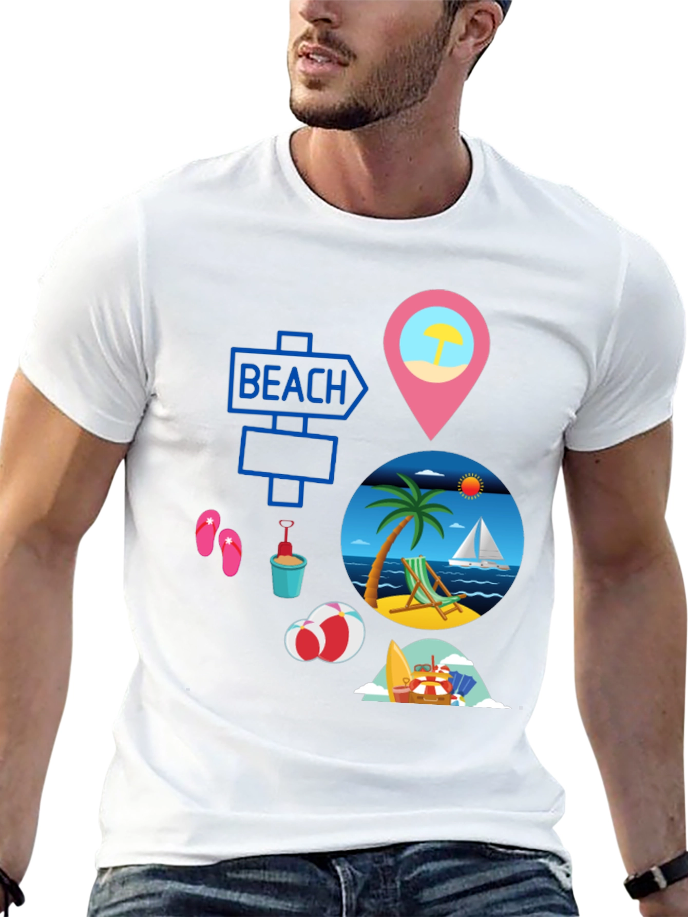 Beach Vibes T-Shirt - Summer Ready!