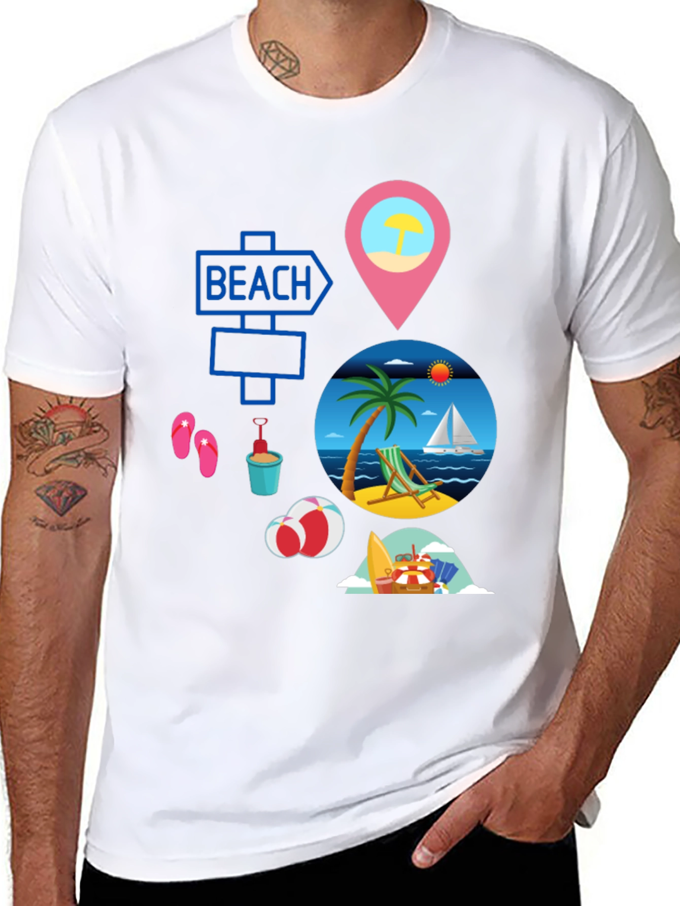 Beach Vibes T-Shirt - Summer Ready!