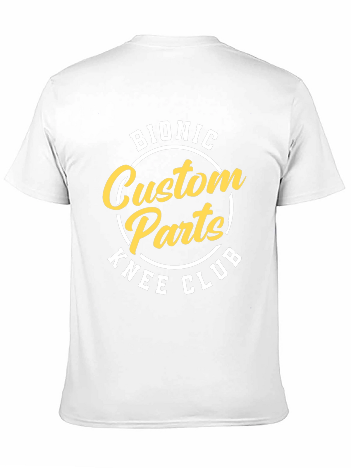 Bionic Custom Parts Knee Club Black Graphic Tee