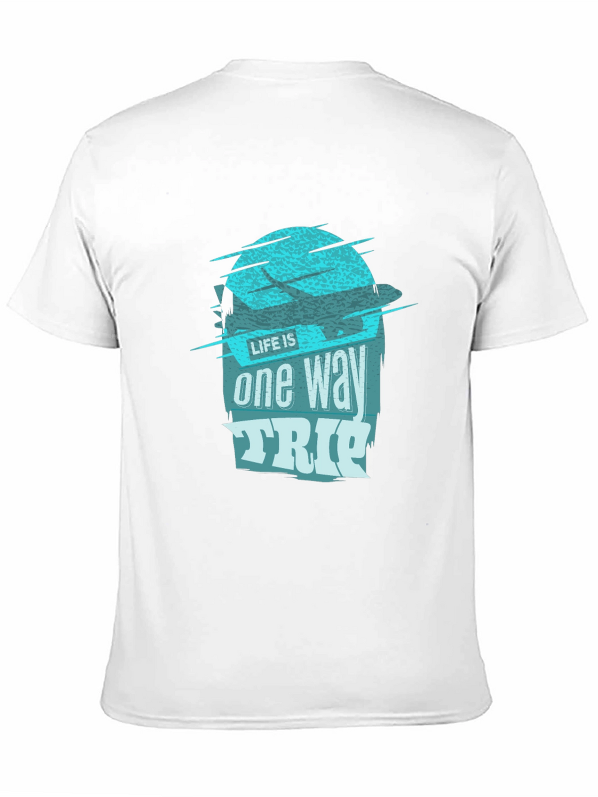 One Way Trip Graphic Tee - Black