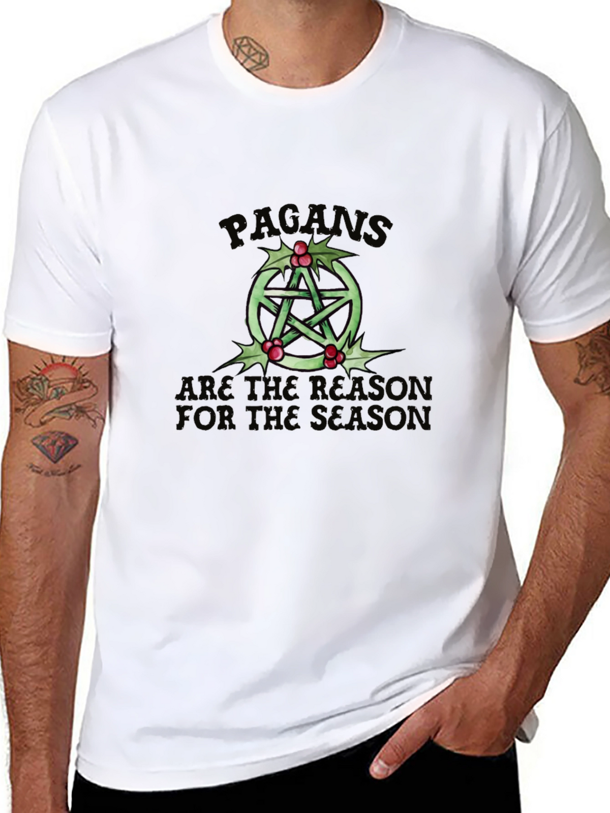 Pagan Holiday T-Shirt Reason for the Season