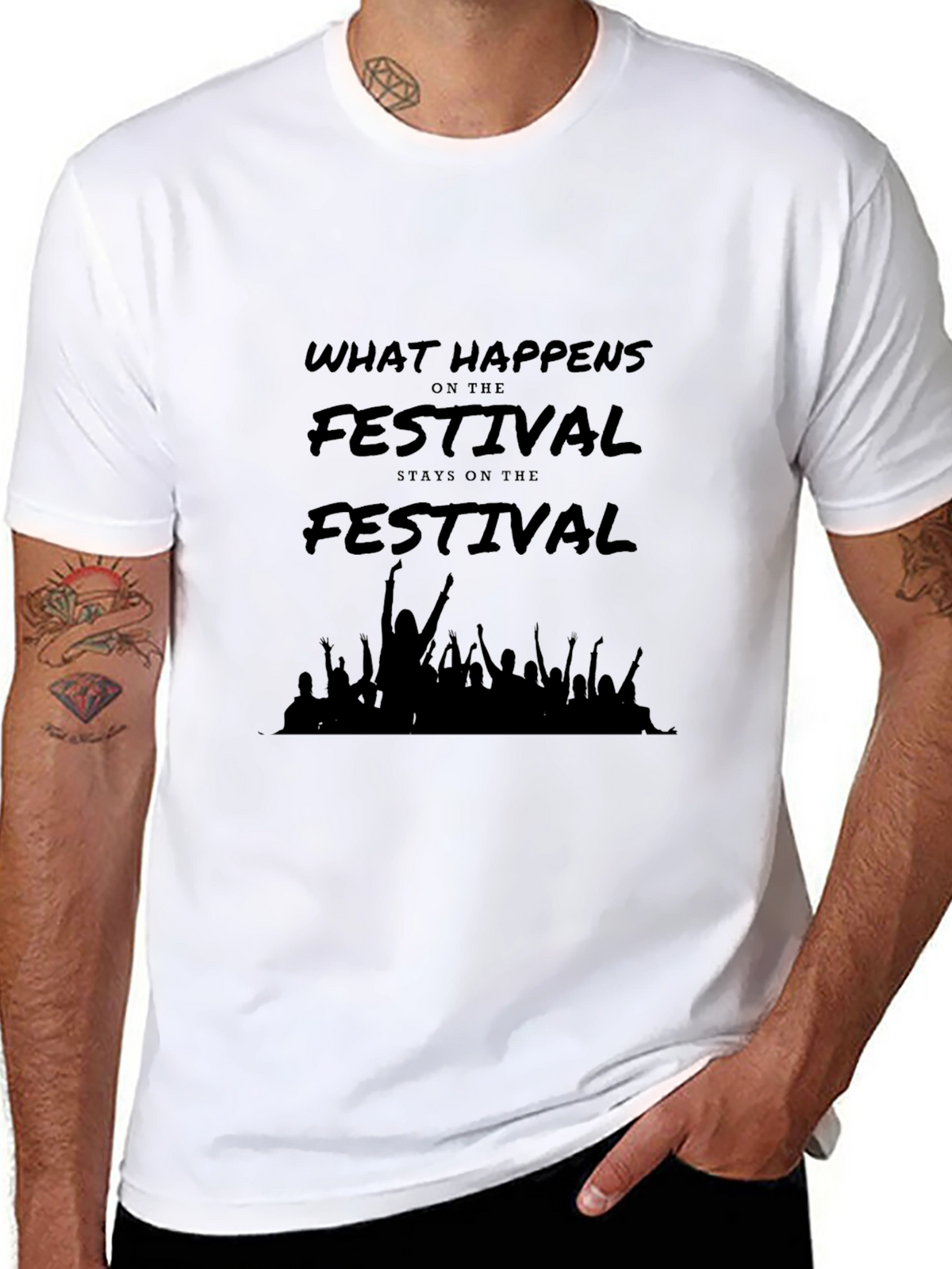 Festival T-Shirt - What Happens at The Festival