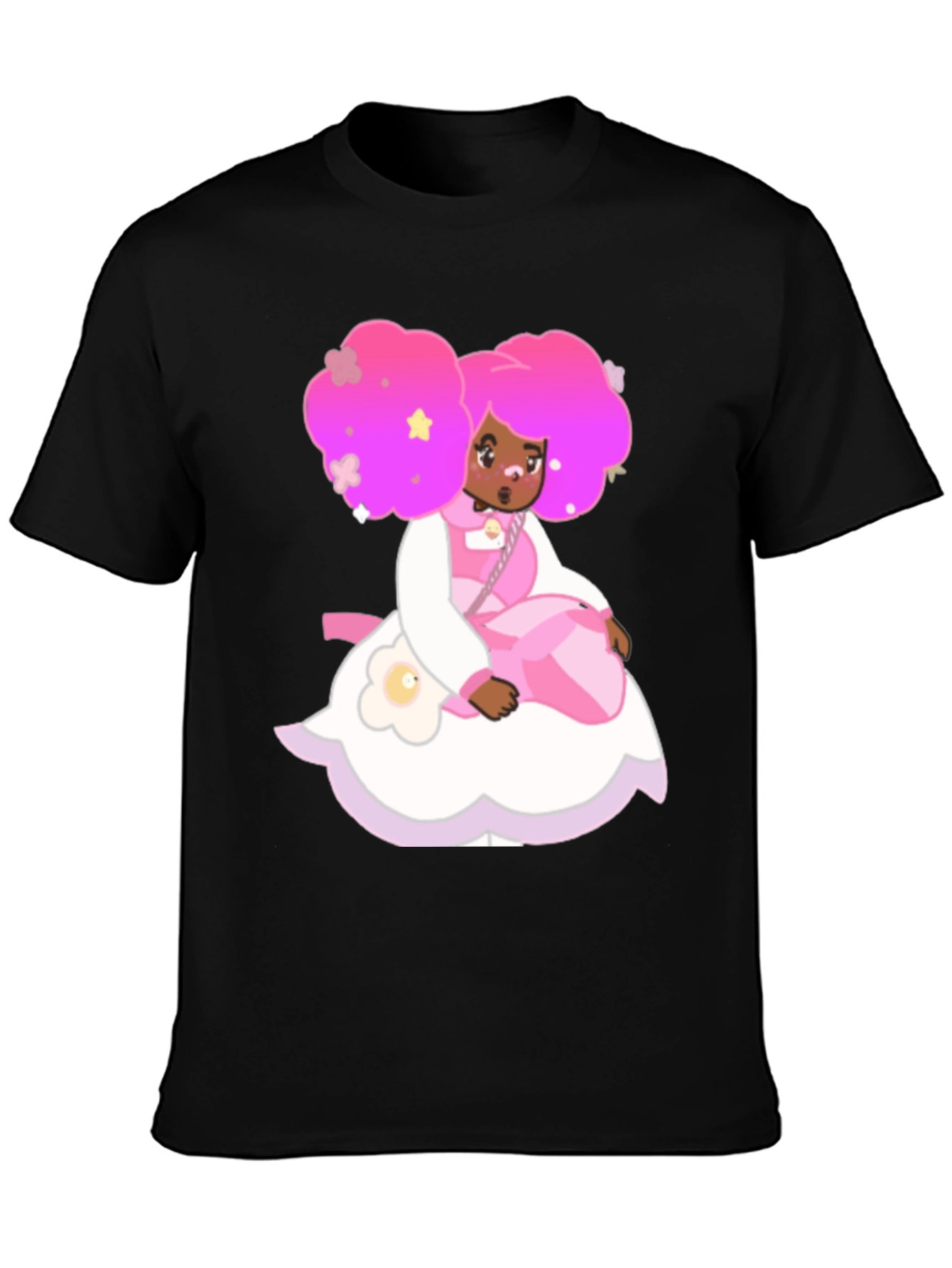 Cartoon Character Print T-Shirt
