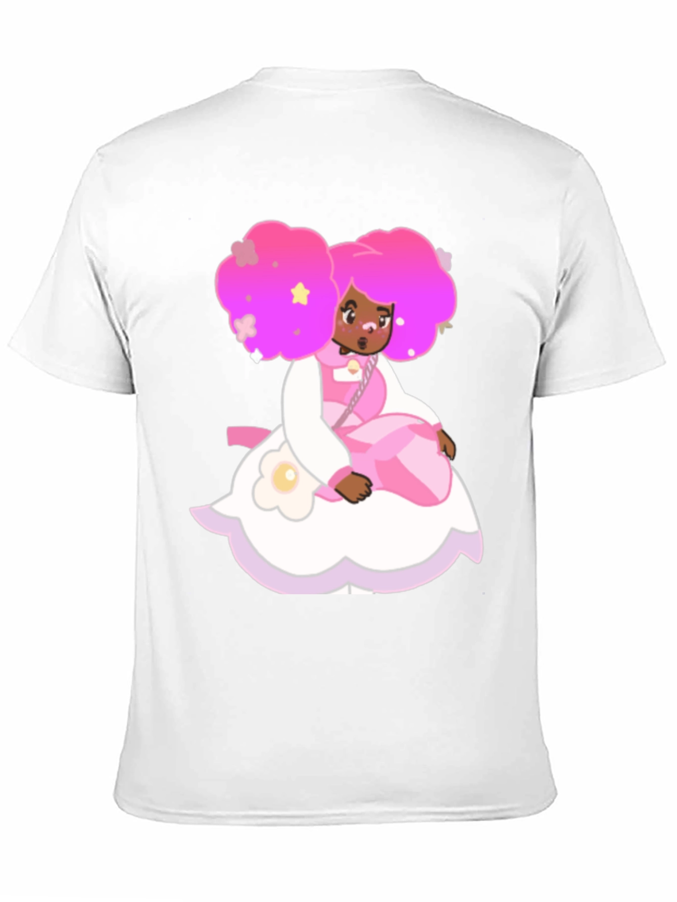 Cartoon Character Print T-Shirt