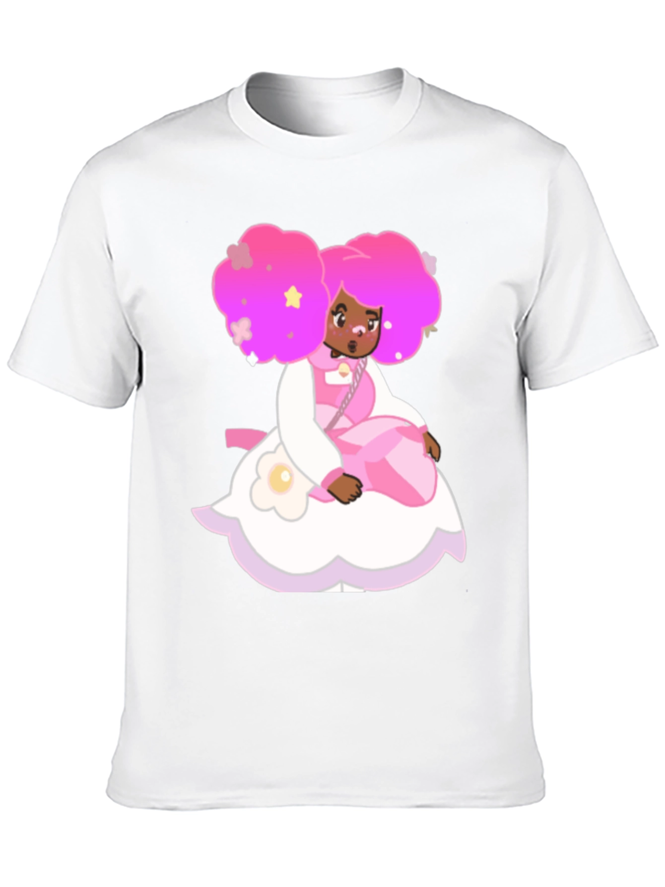 Cartoon Character Print T-Shirt