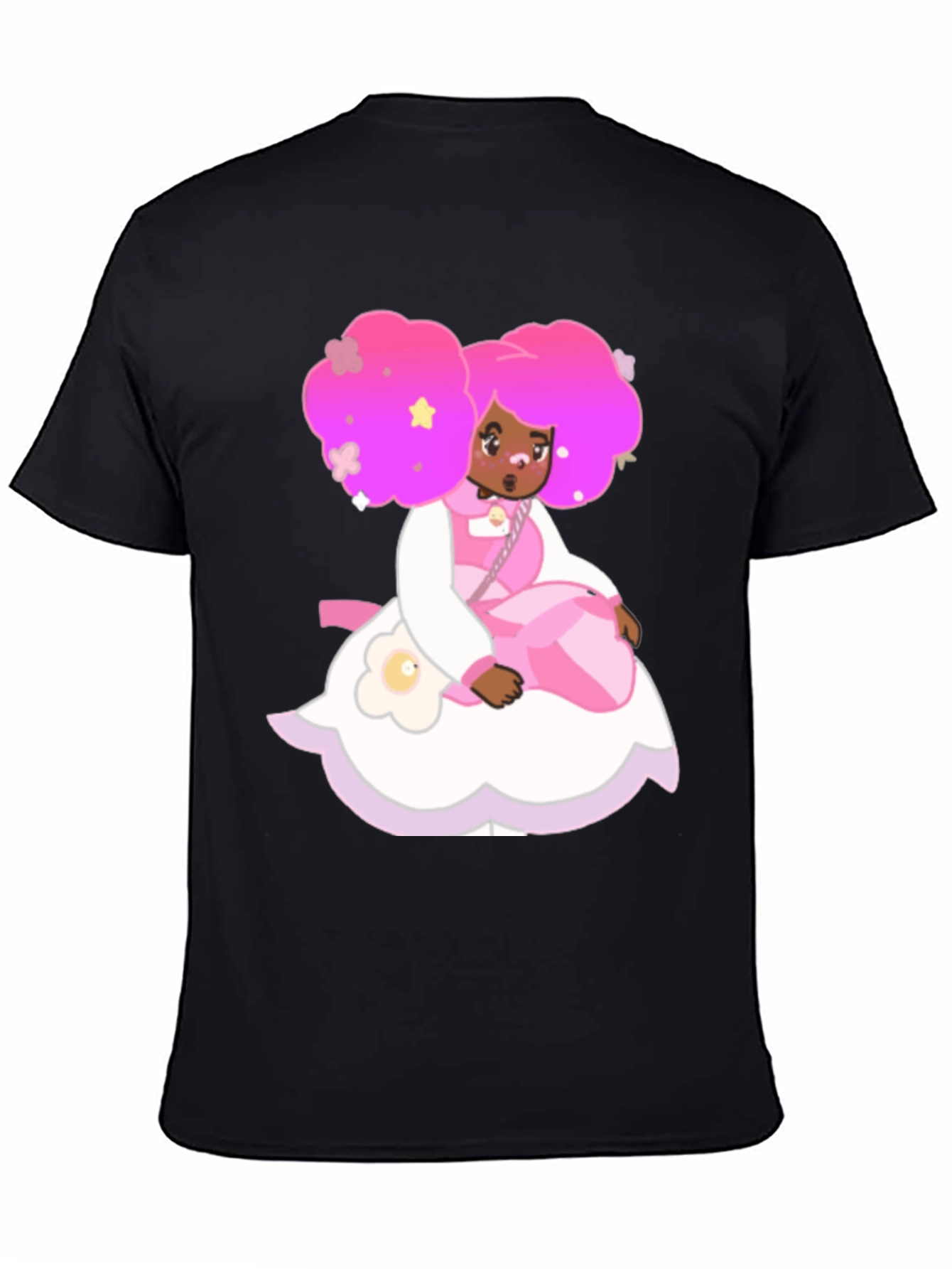 Cartoon Character Print T-Shirt