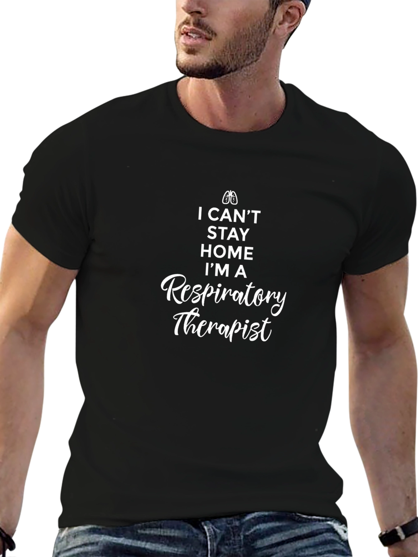 Respiratory Therapist T-Shirt - Essential Worker Tee