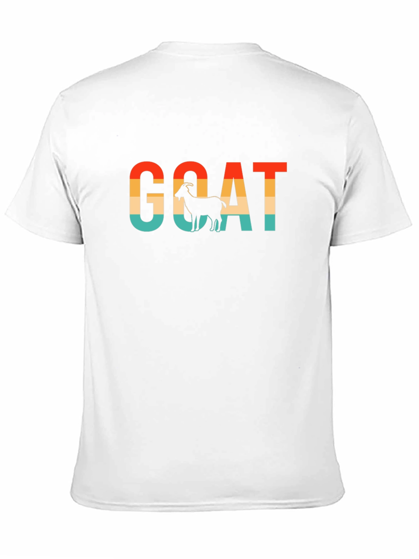 Retro GOAT Graphic T-Shirt - Black