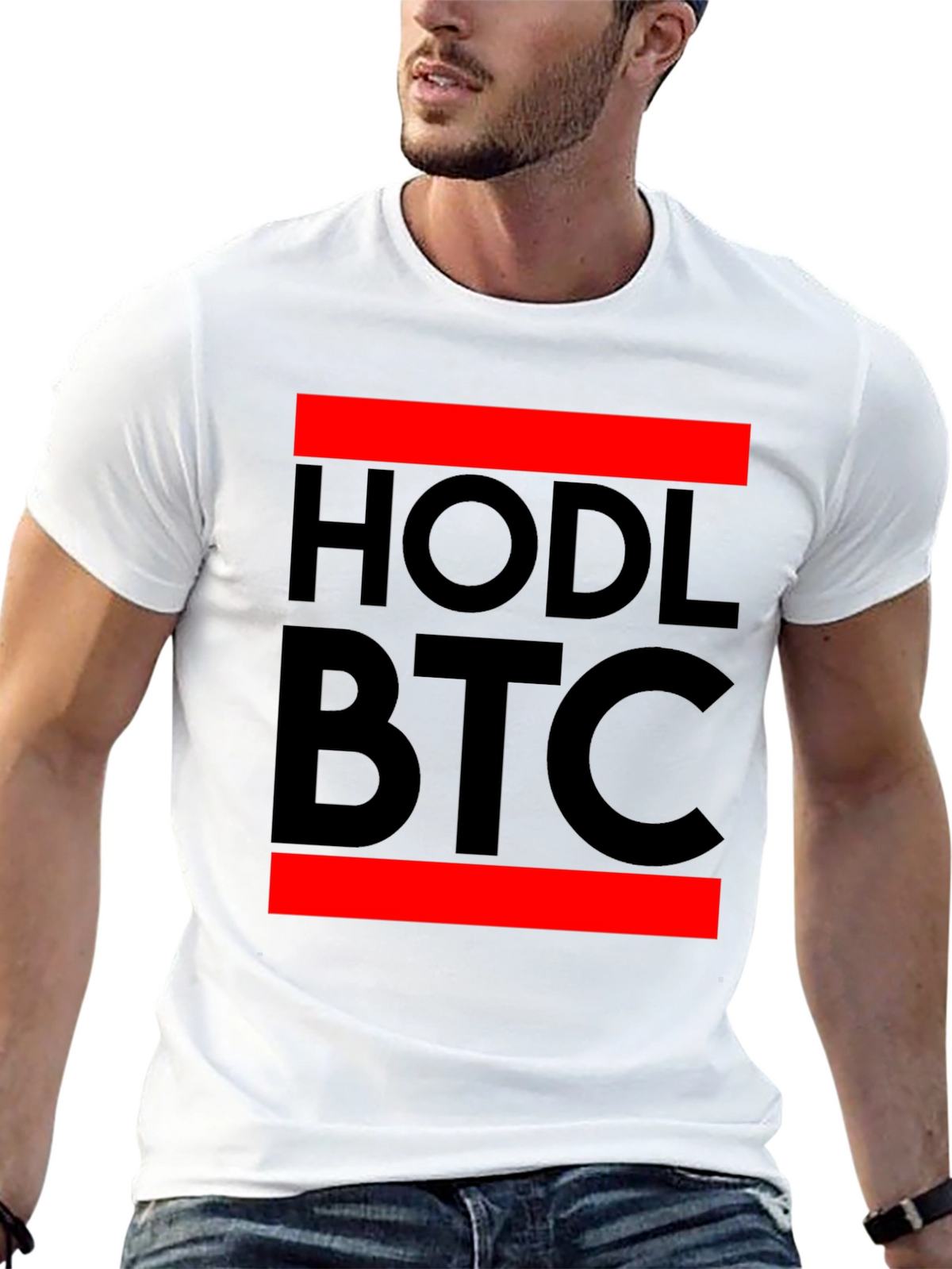HODL BTC Graphic Tee - Crypto Enthusiast T-Shirt