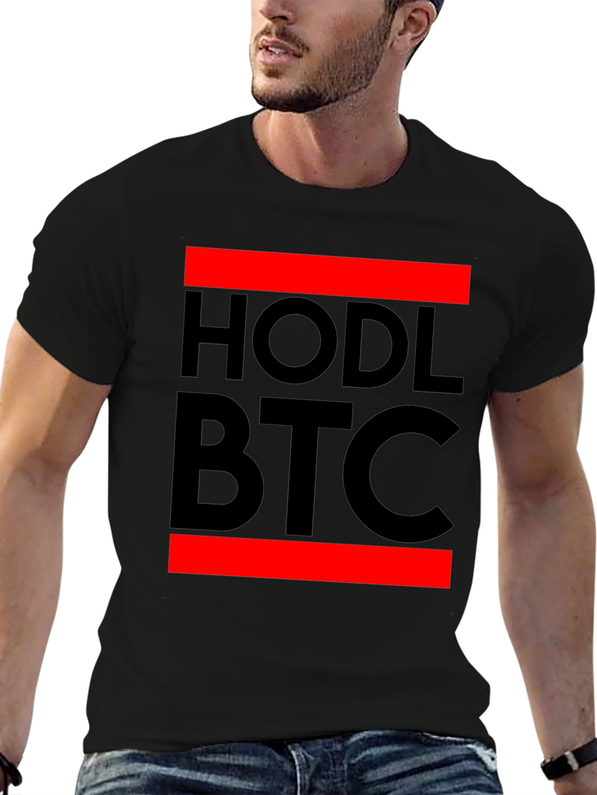 HODL BTC Graphic Tee - Crypto Enthusiast T-Shirt